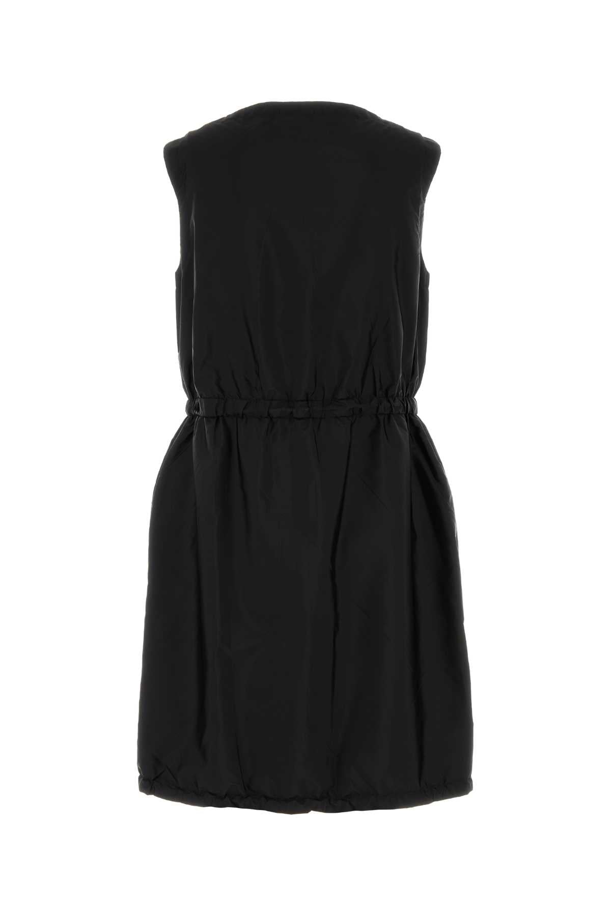 Prada Women Black Re-Nylon Dress PRADA