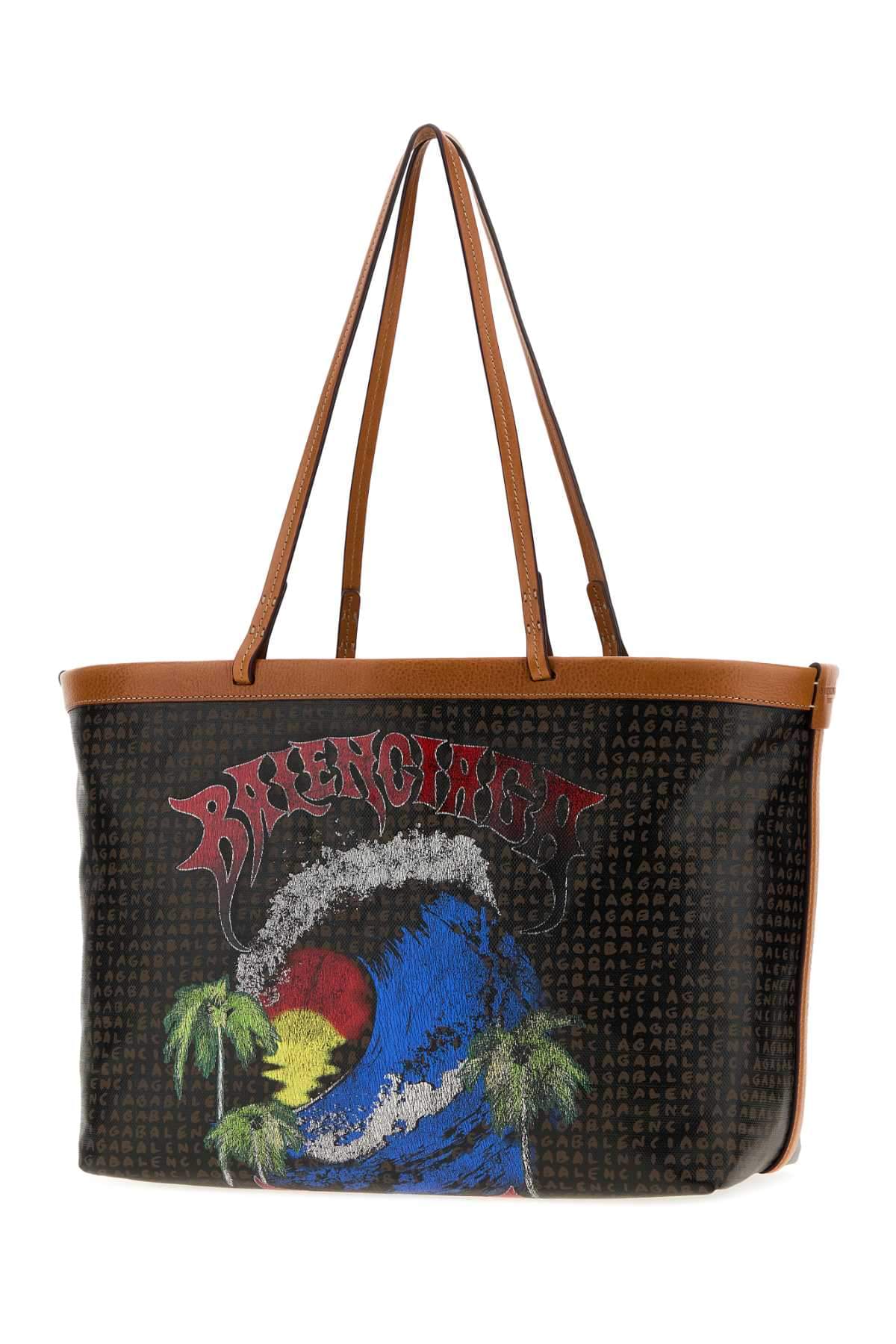 Balenciaga Women Printed Canvas Medium Select Shopping Bag BALENCIAGA