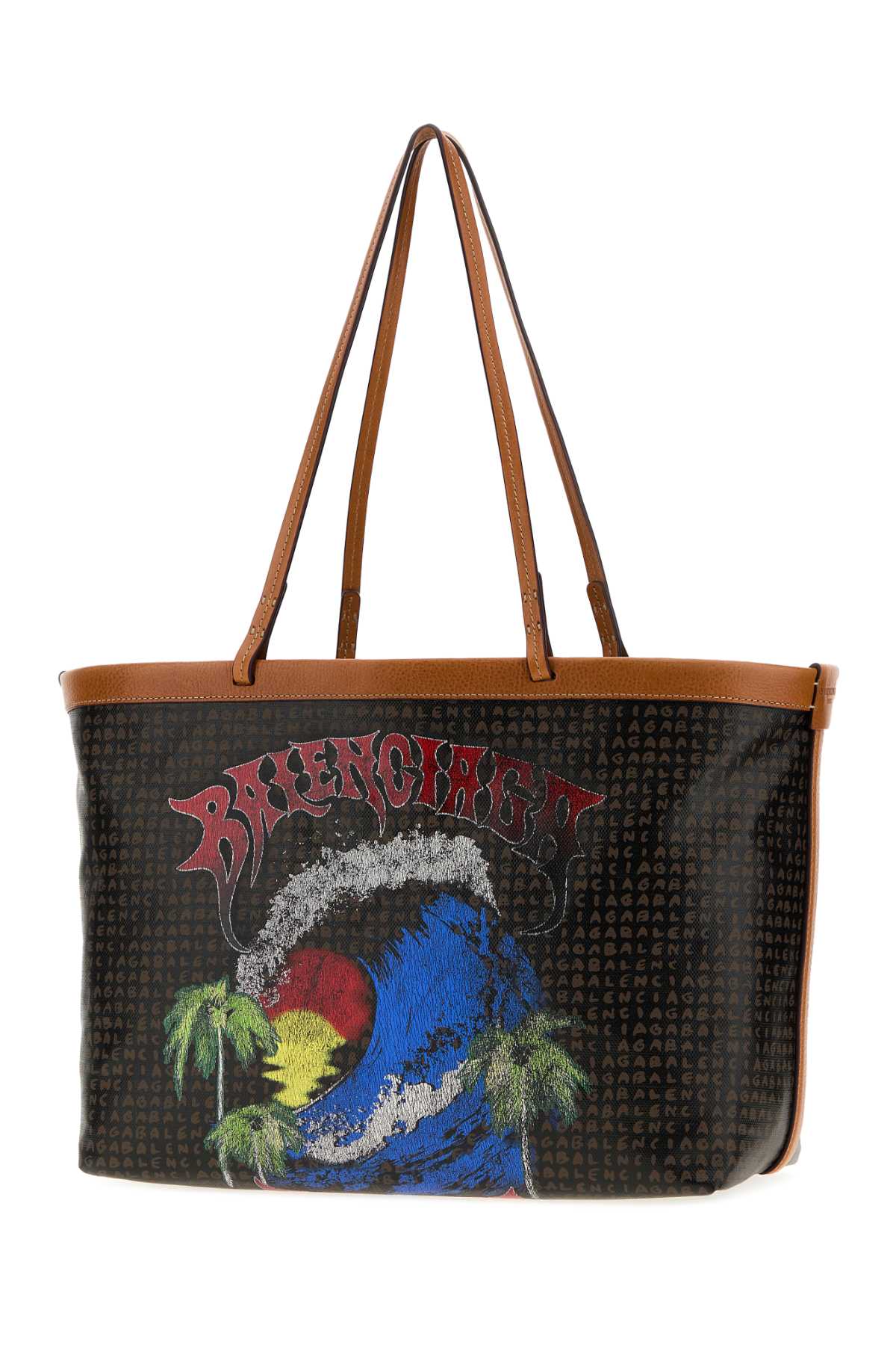 Balenciaga Women Printed Canvas Medium Select Shopping Bag BALENCIAGA