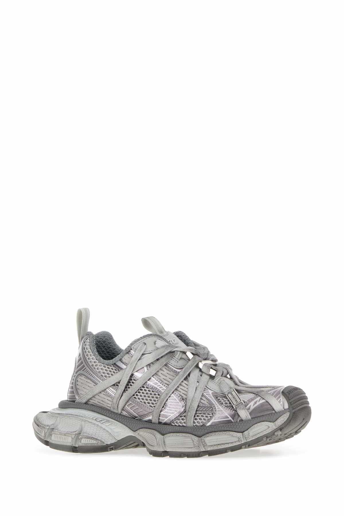 Balenciaga Women Grey Rubber And Fabric 3Xl Extreme Sneakers BALENCIAGA