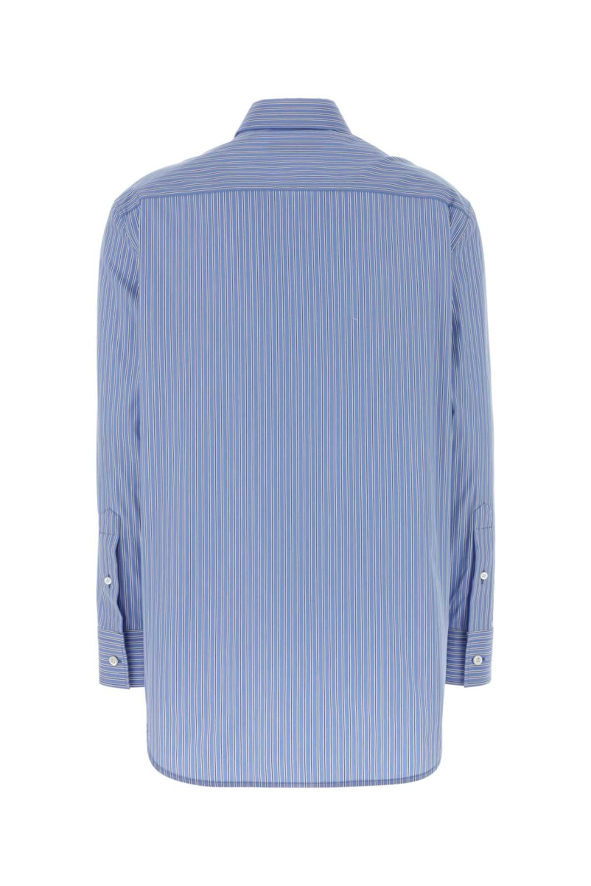 Balenciaga Women Embroidered Poplin Shirt BALENCIAGA