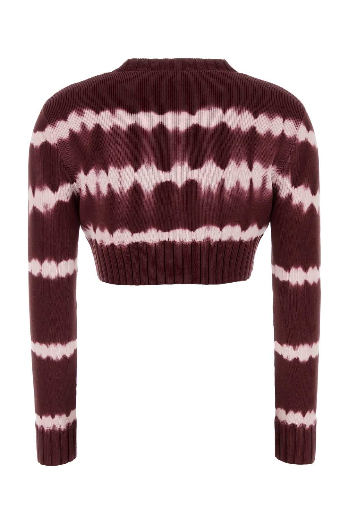 Balenciaga Women Printed Cotton Sweater BALENCIAGA