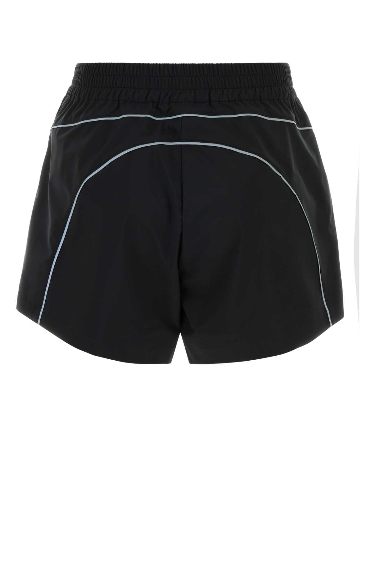 Balenciaga Women Black Tech Fabric Shorts BALENCIAGA
