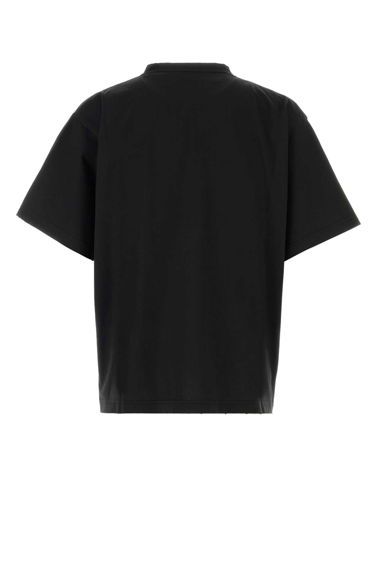 Balenciaga Men Black Cotton Oversize T-Shirt BALENCIAGA