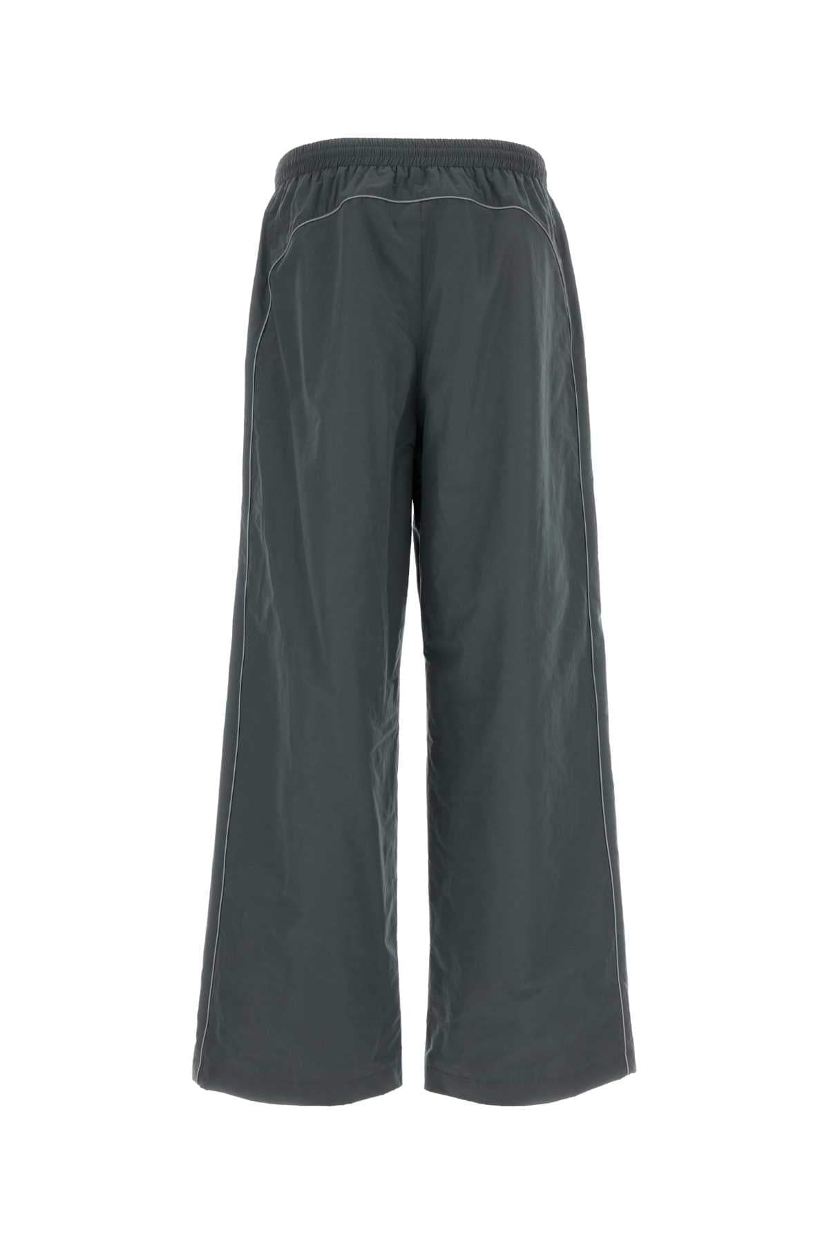 Balenciaga Men Dark Grey Cotton And Nylon Joggers BALENCIAGA