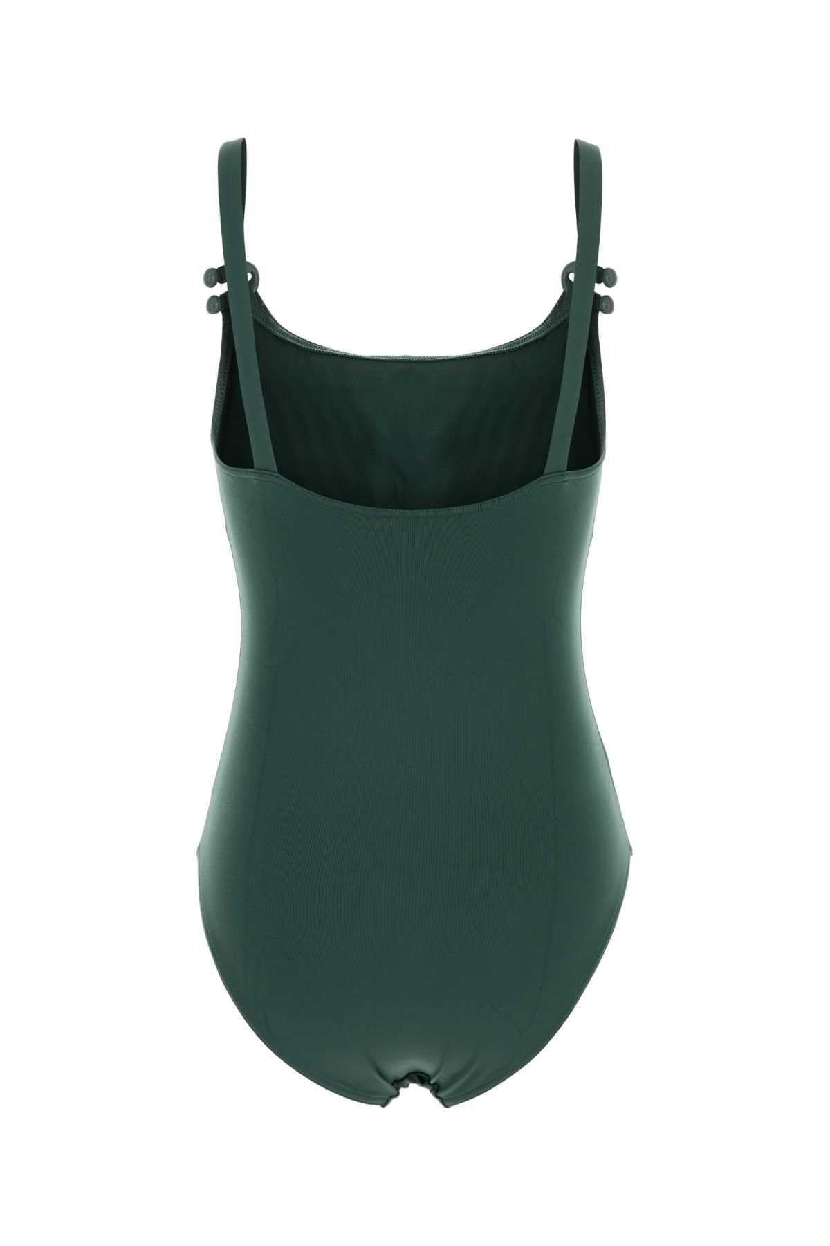 Eres Women Dark Green Stretch Nylon Inspiring Swimsuit ERES