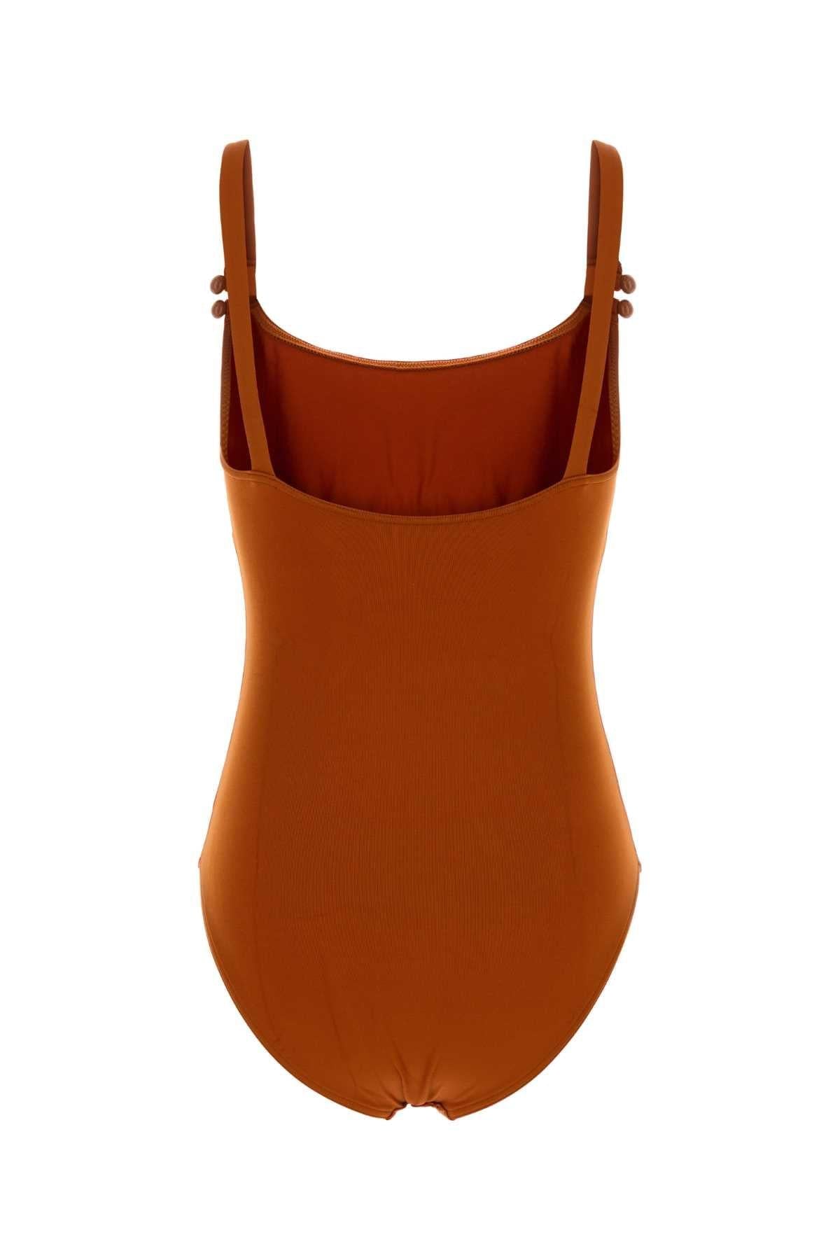 Eres Women Orange Stretch Nylon Inspiring Swimsuit ERES