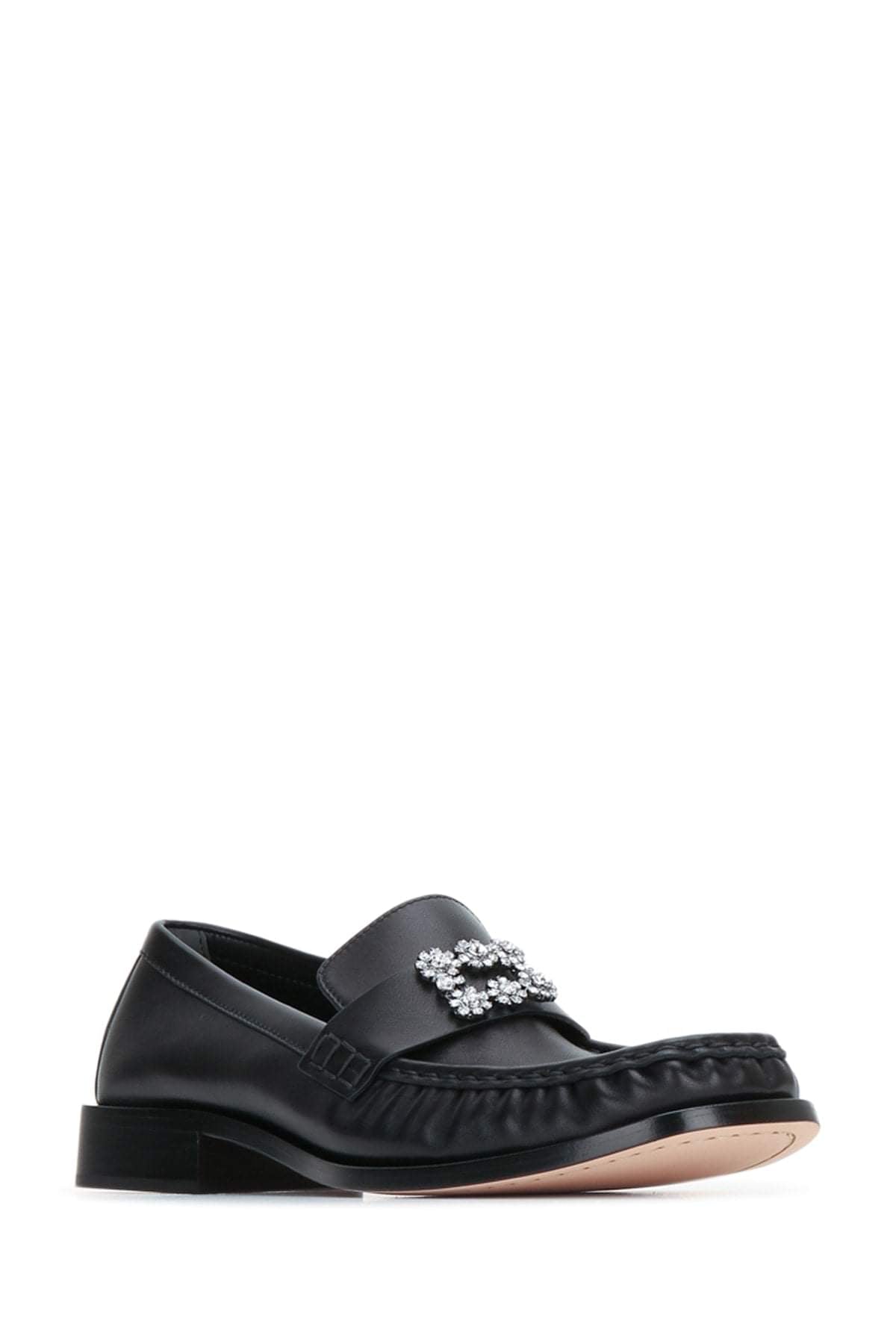 Roger Vivier Women Viv Moc Strass Loafer 25 ROGER VIVIER