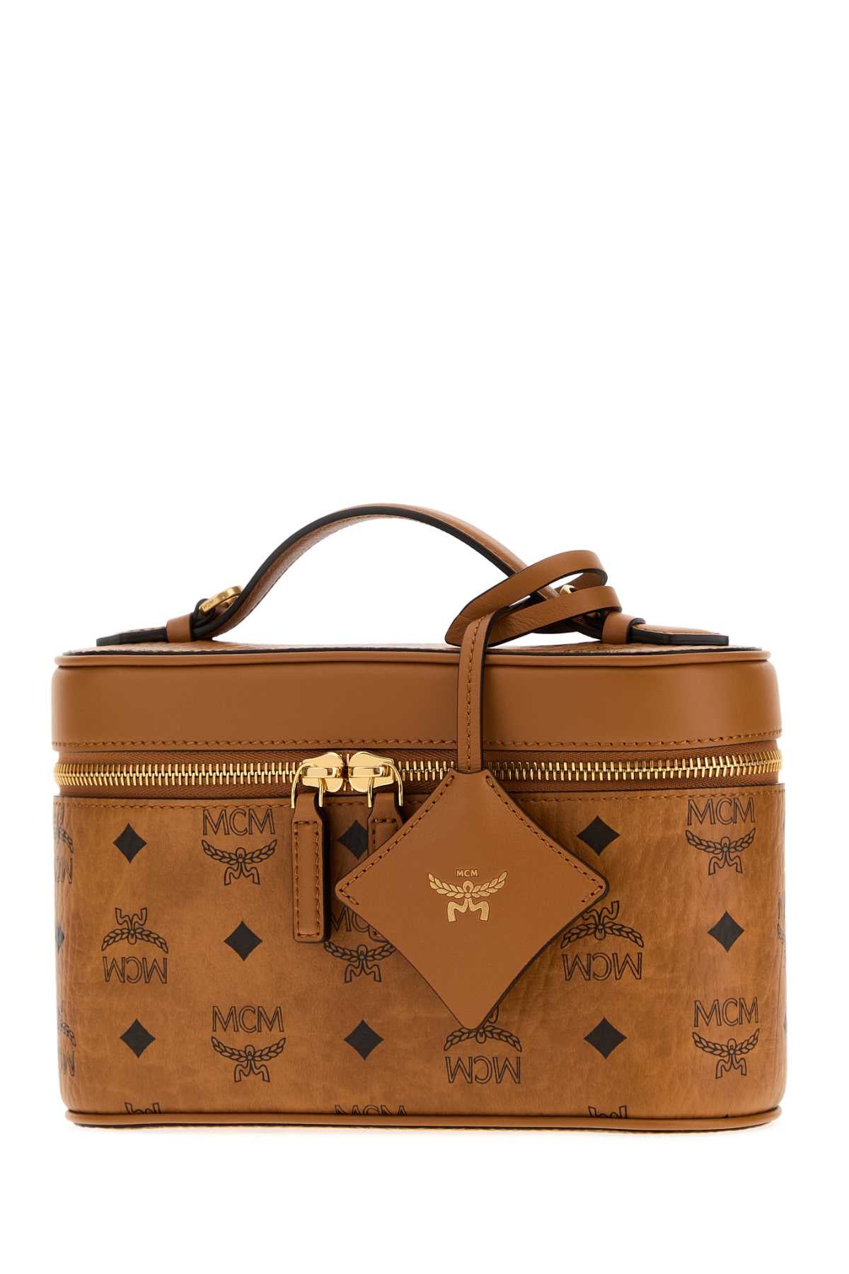 Mcm Women Printed Canvas Aren Handbag MCM