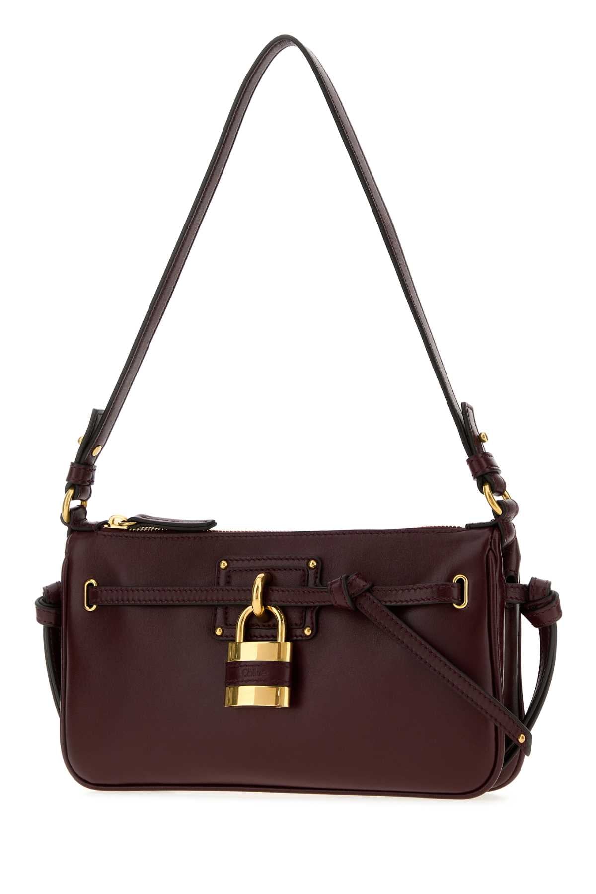 Chloe Women Grape Nappa Leather Mini Paddington Sling Shoulder Bag CHLOE