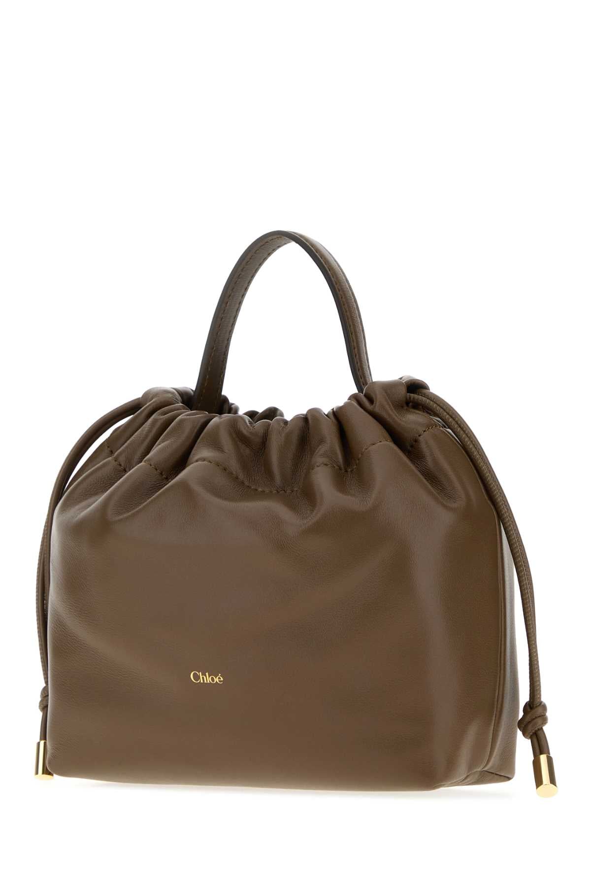 Chloe Women Mud Leather Mini Chloe Icons Handbag CHLOE