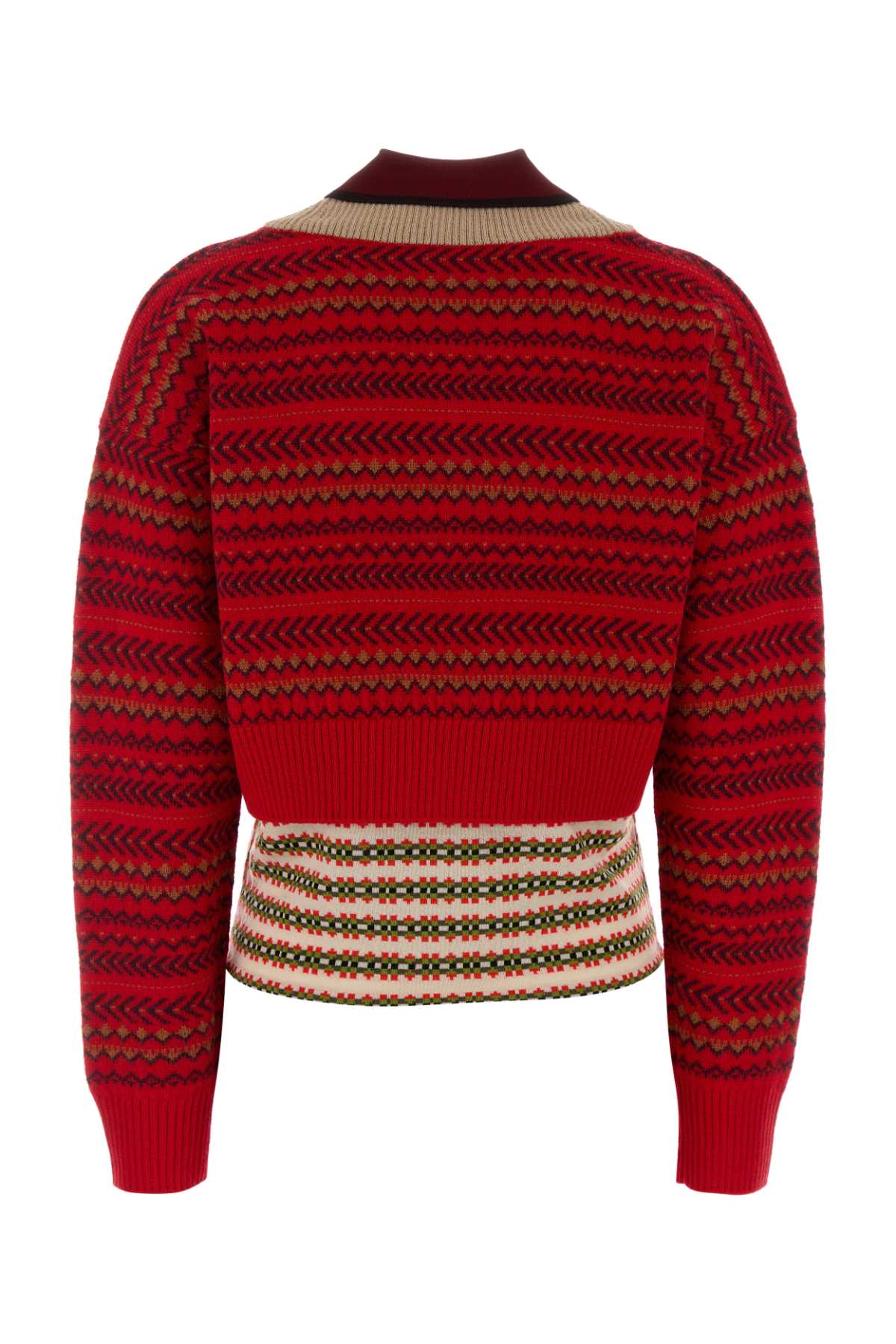 Dries Van Noten Women Embroidered Wool Blend Toinette Sweater DRIES VAN NOTEN