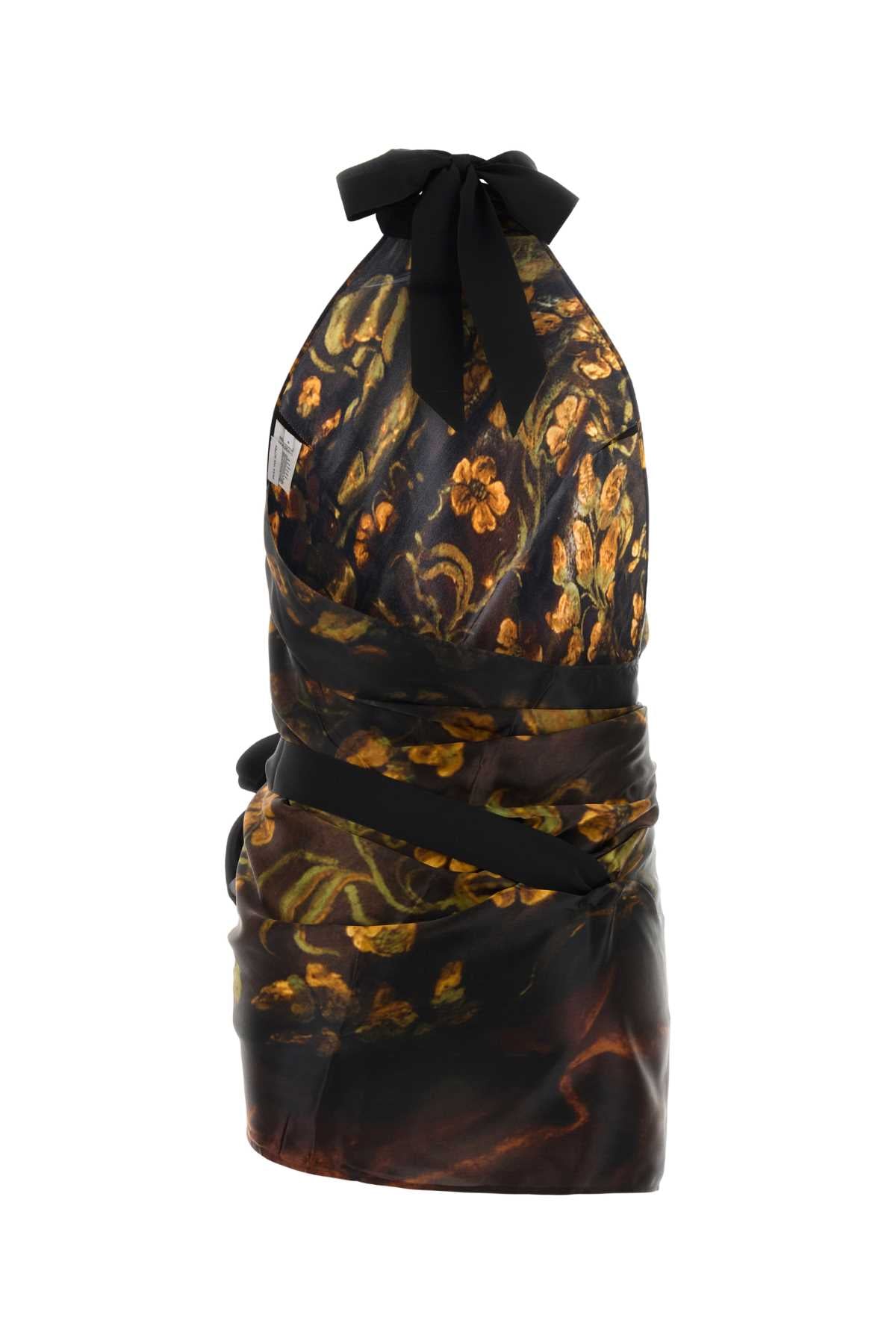 Dries Van Noten Women Printed Silk Carfys Top DRIES VAN NOTEN