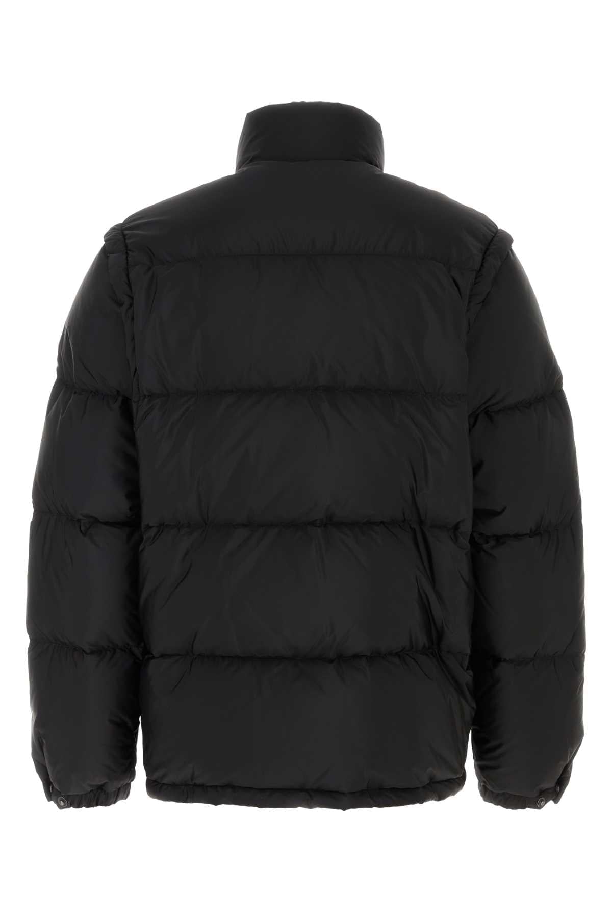 Prada Men Black Re-Nylon Down Jacket PRADA