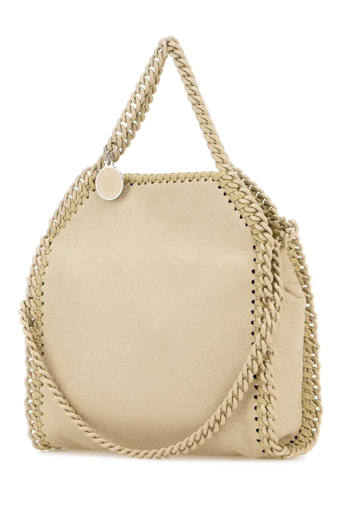 Stella Mccartney Women Cream Shaggy Deer Mini Falabella Handbag STELLA MCCARTNEY