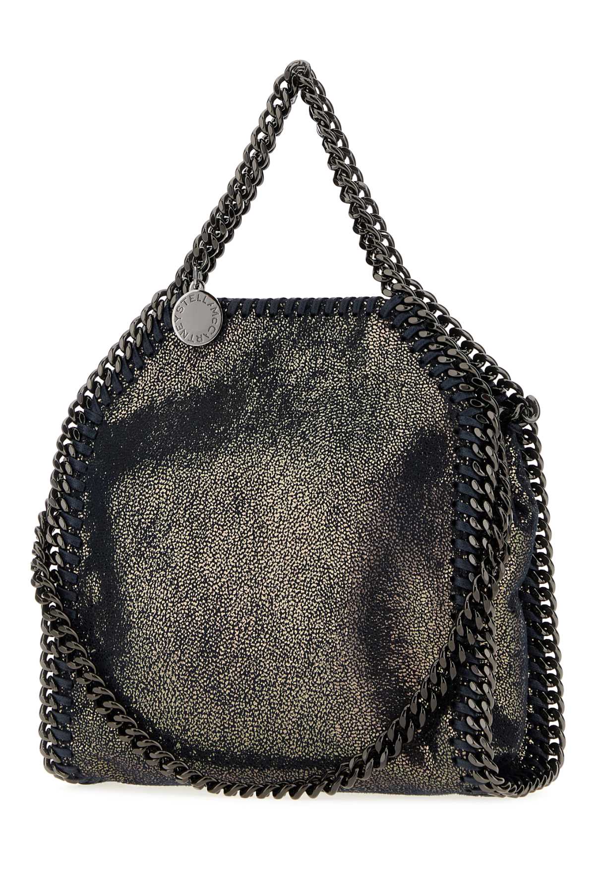 Stella Mccartney Women Midnight Blue Shaggy Deer Mini Falabella Handbag STELLA MCCARTNEY