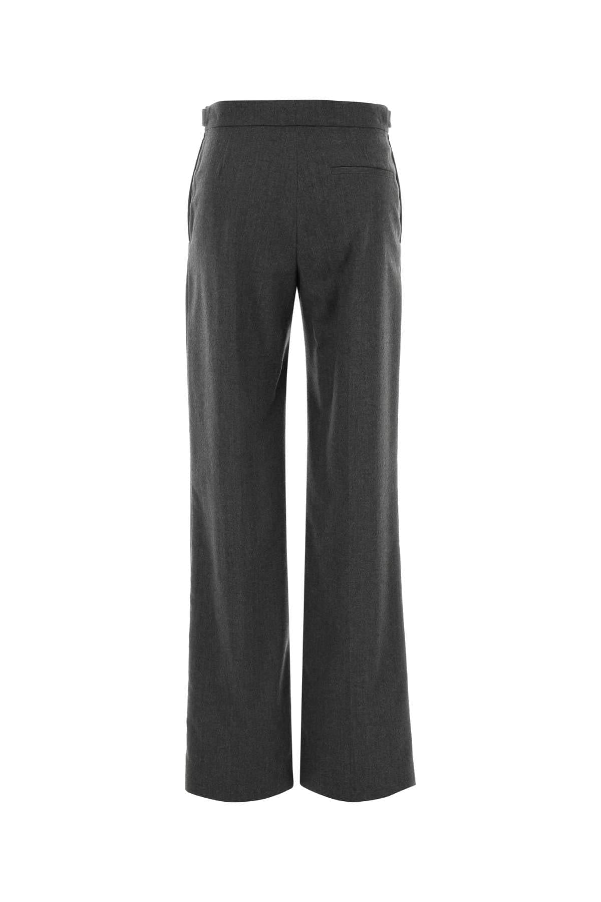 Stella Mccartney Women Grey Wool Pant STELLA MCCARTNEY