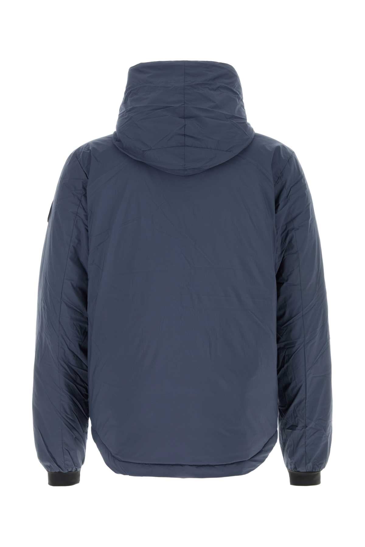 Canada Goose Men Air Force Blue Polyester Lodge Down Jacket CANADA GOOSE
