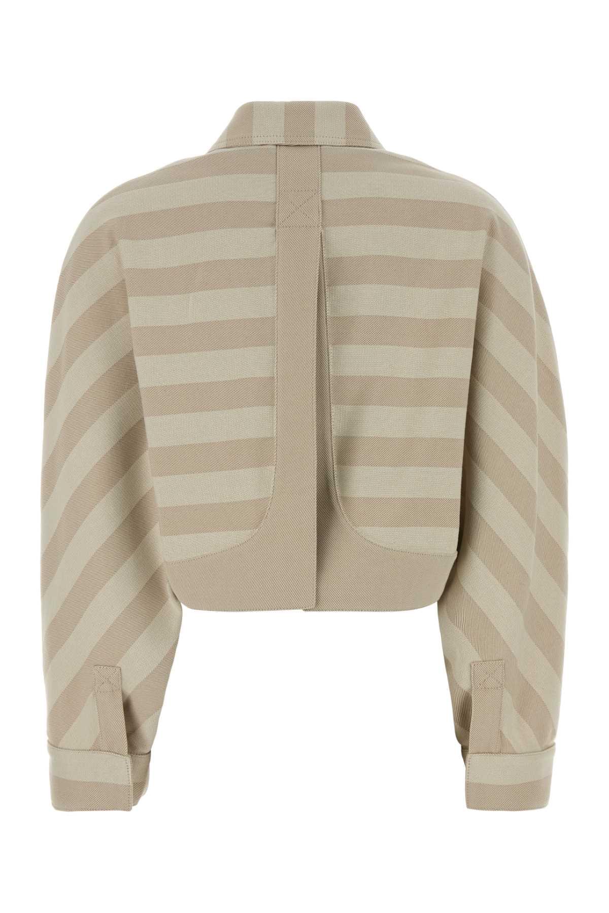 Fendi Women Embroidered Drill Jacket FENDI