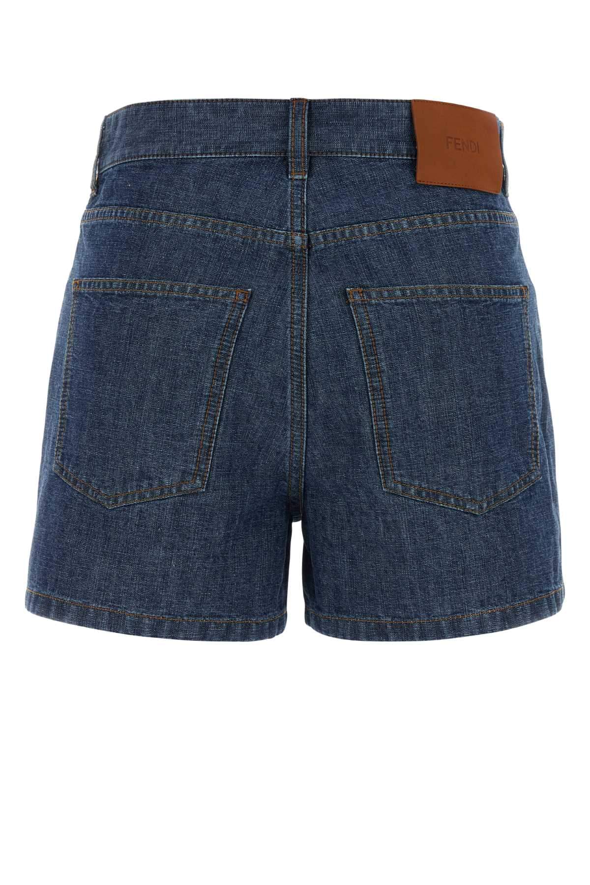 Fendi Women Denim Shorts FENDI