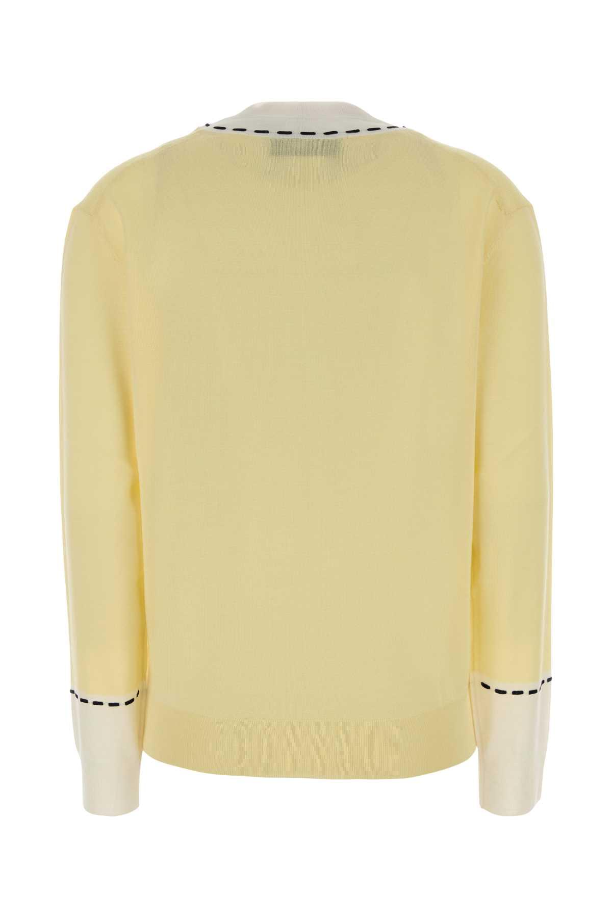 Fendi Women Yellow Wool Blend Sweater FENDI