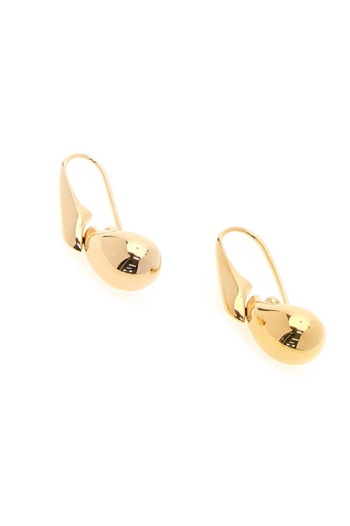 Bottega Veneta Women Gold Silver Drop Earrings BOTTEGA VENETA