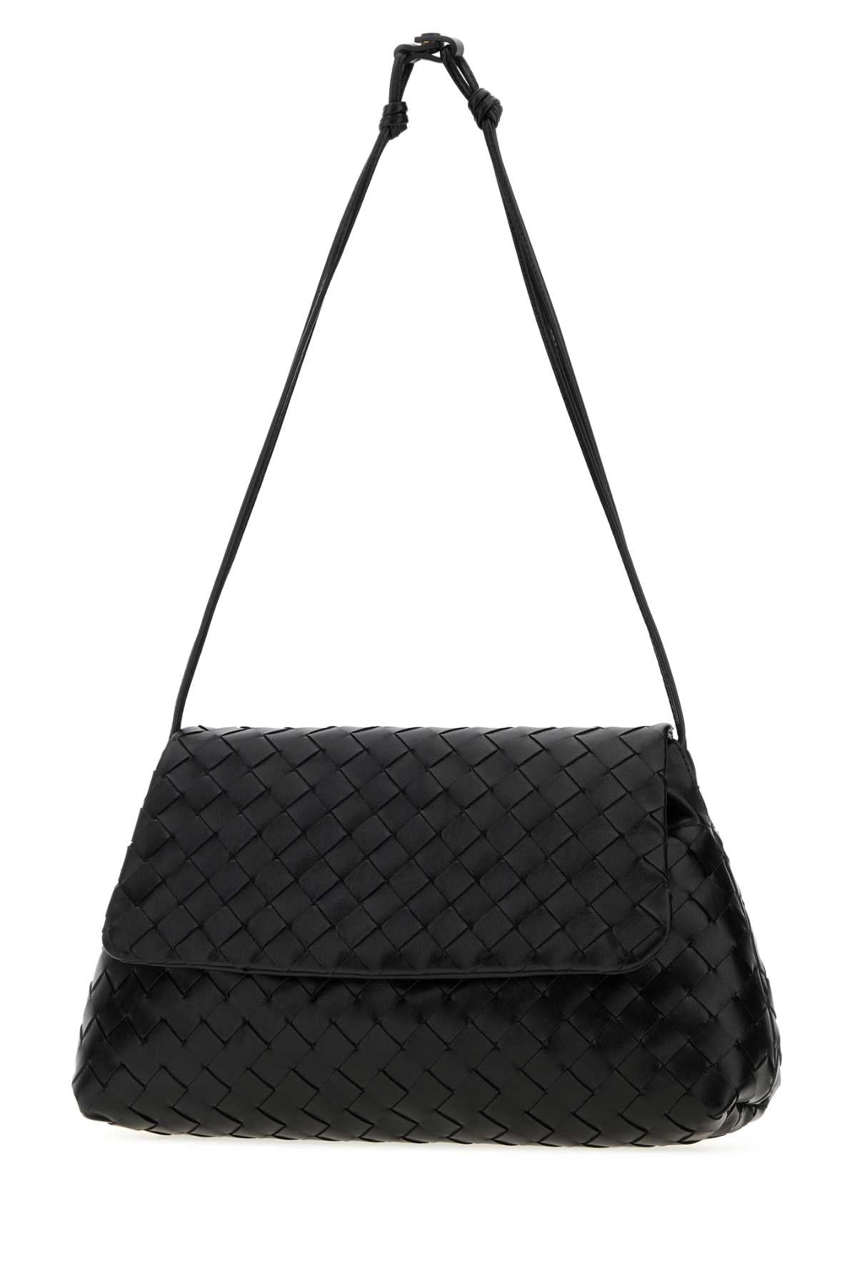 Bottega Veneta Women Black Leather Clutch BOTTEGA VENETA