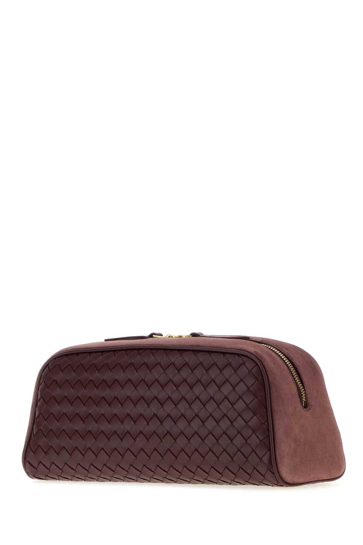 Bottega Veneta Women Grape Leather Large Nodo Clutch BOTTEGA VENETA