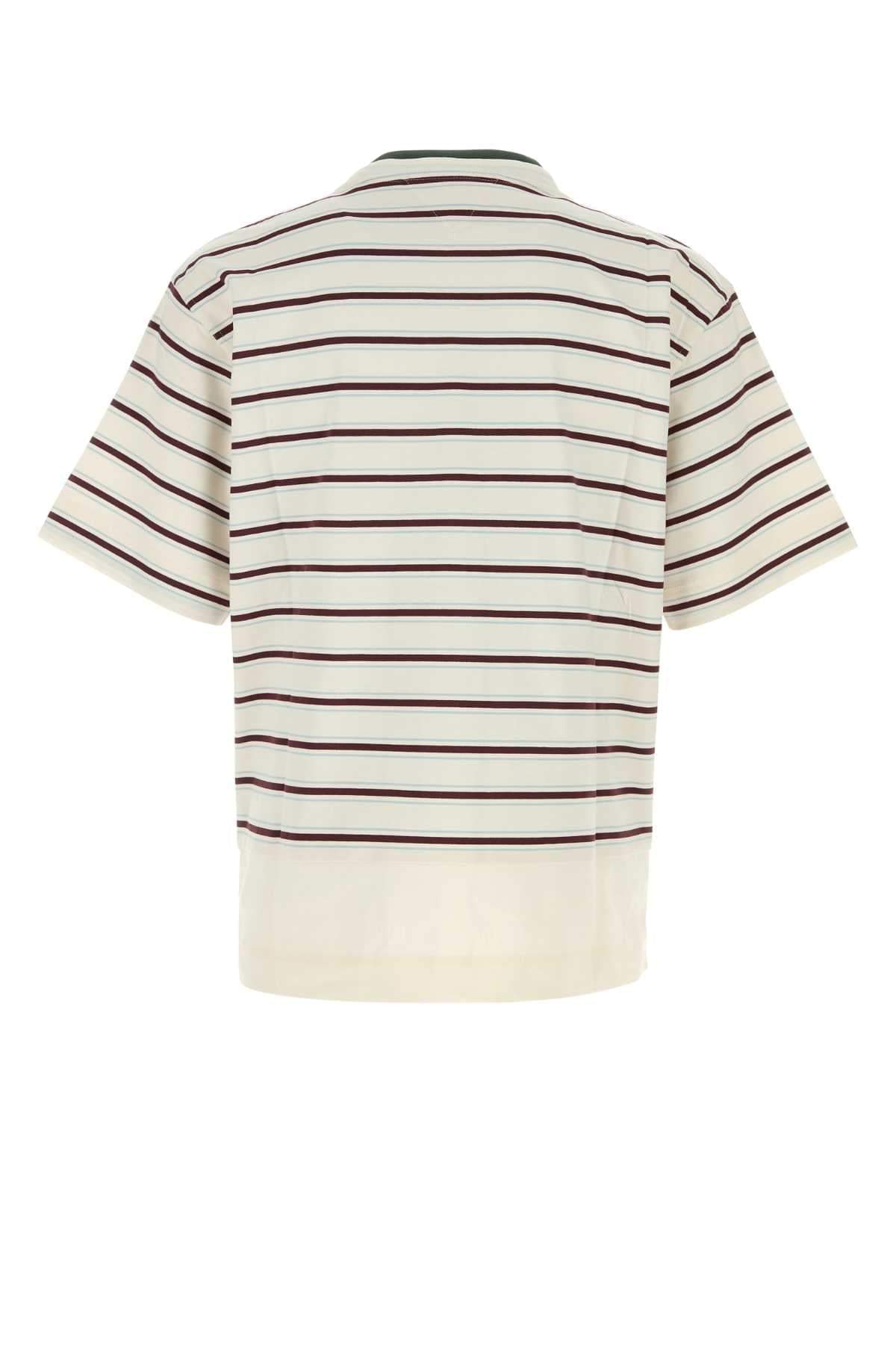Bottega Veneta Men Embroidered Cotton T-Shirt BOTTEGA VENETA