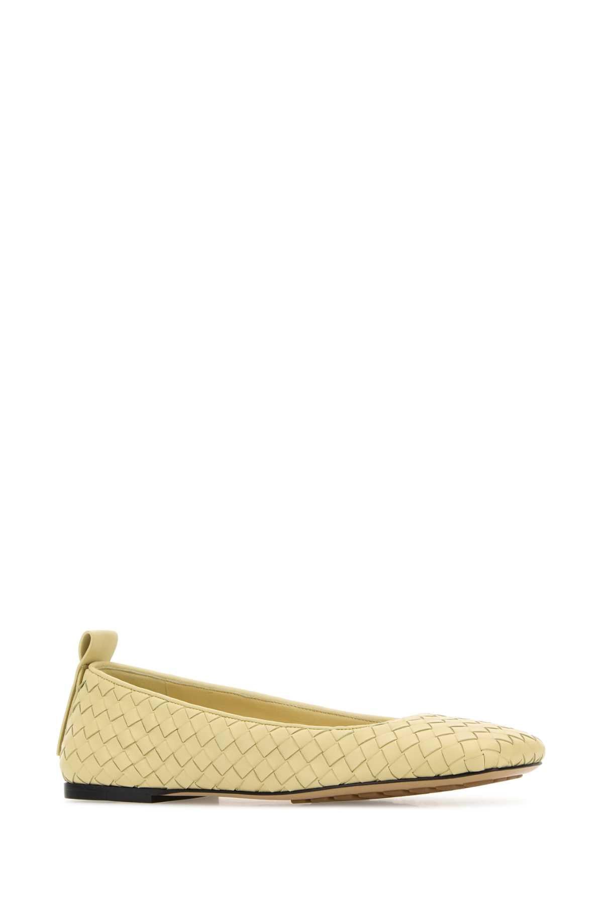 Bottega Veneta Women Yellow Leather Charlotte Ballerinas BOTTEGA VENETA