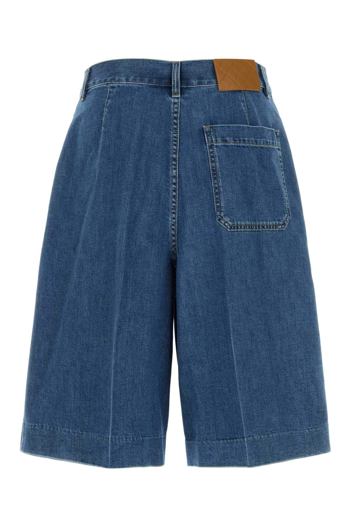 Bottega Veneta Men Denim Bermuda Shorts BOTTEGA VENETA