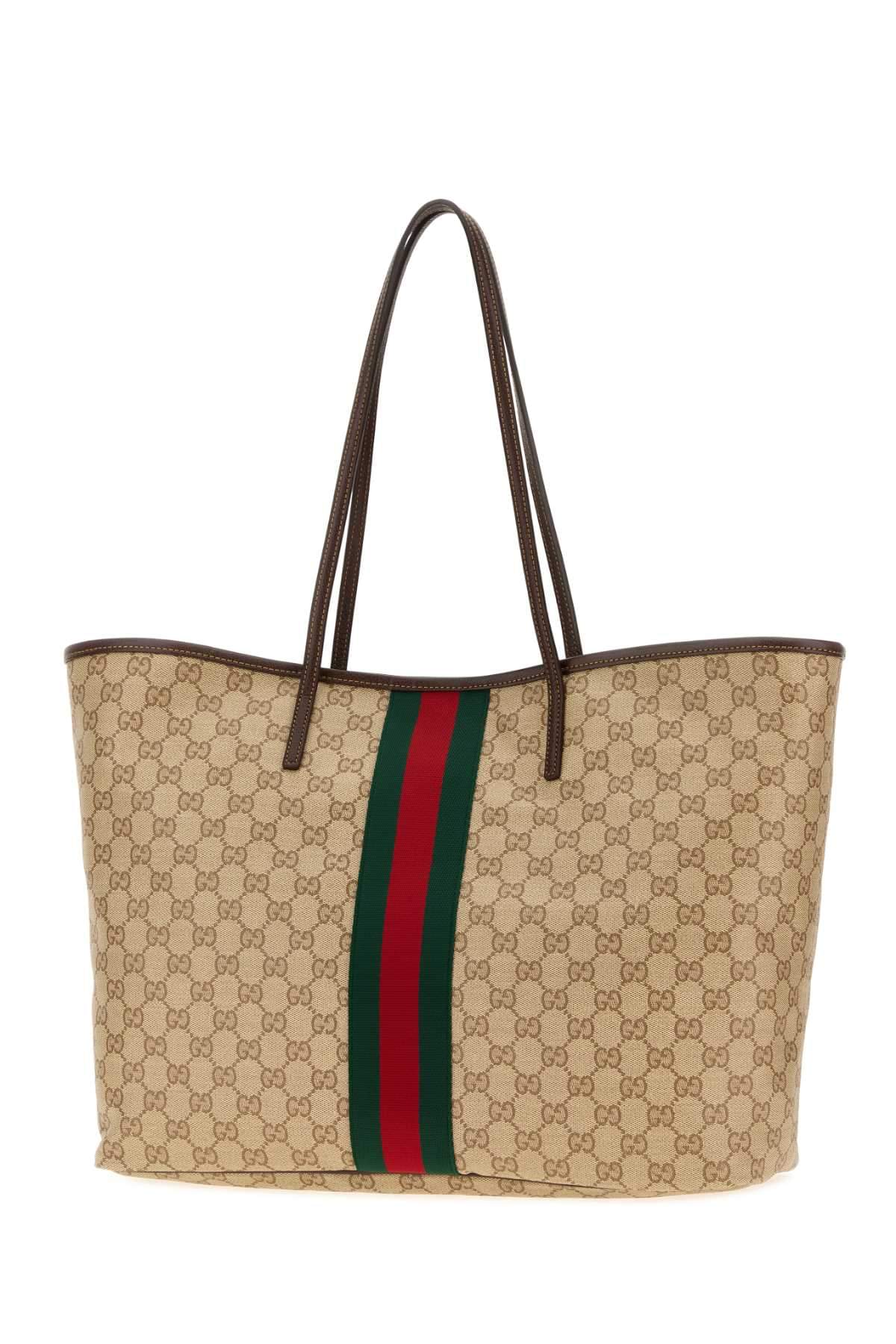 Gucci Women Gg Canvas Large Gucci Tribeca Shopping Bag GUCCI