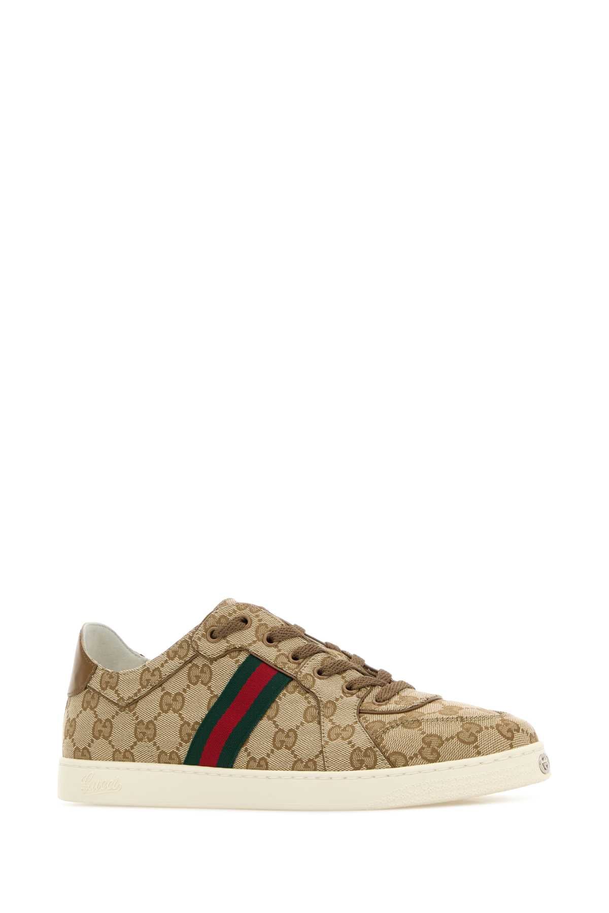 Gucci Men Gg Fabric Stretch Sneakers GUCCI
