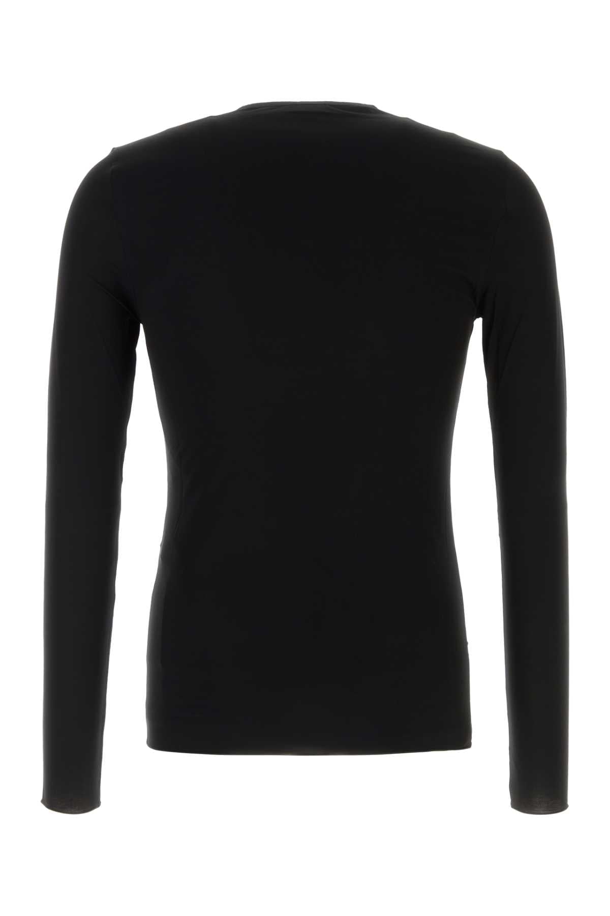 Gucci Men Black Jersey T-Shirt GUCCI
