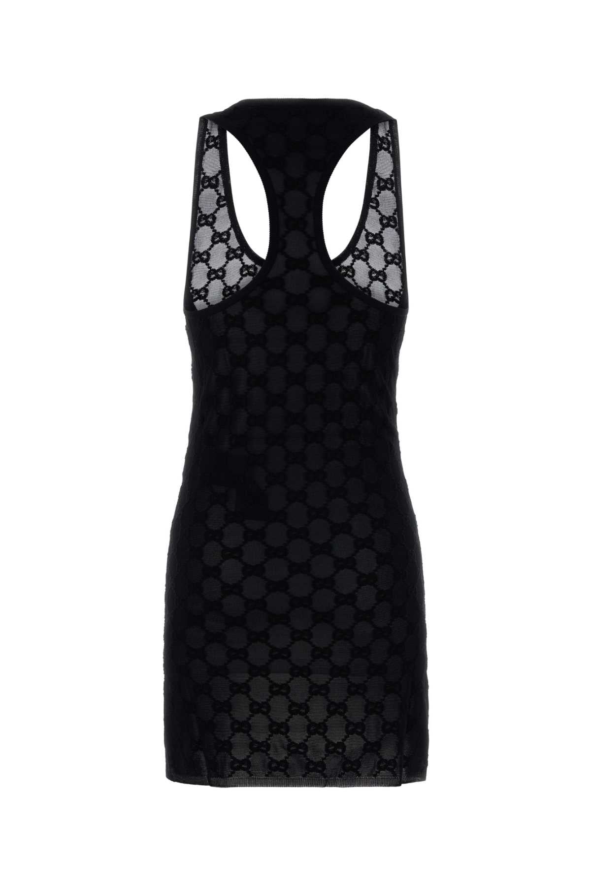 Gucci Women Midnight Blue Viscose Blend Dress GUCCI