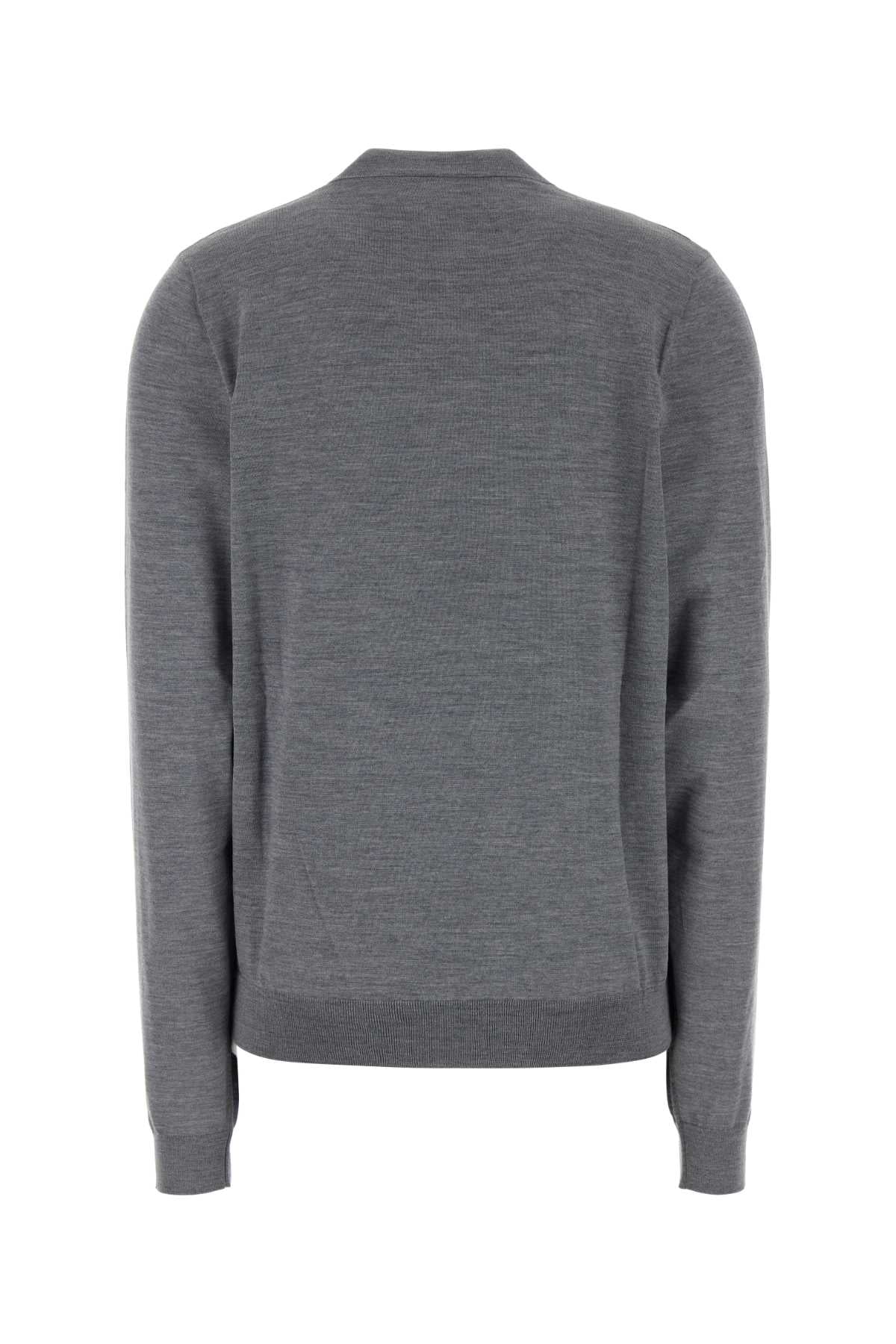 Gucci Women Grey Wool Cardigan GUCCI