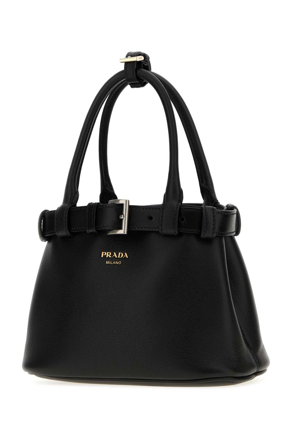 Prada Women Black Leather Handbag PRADA