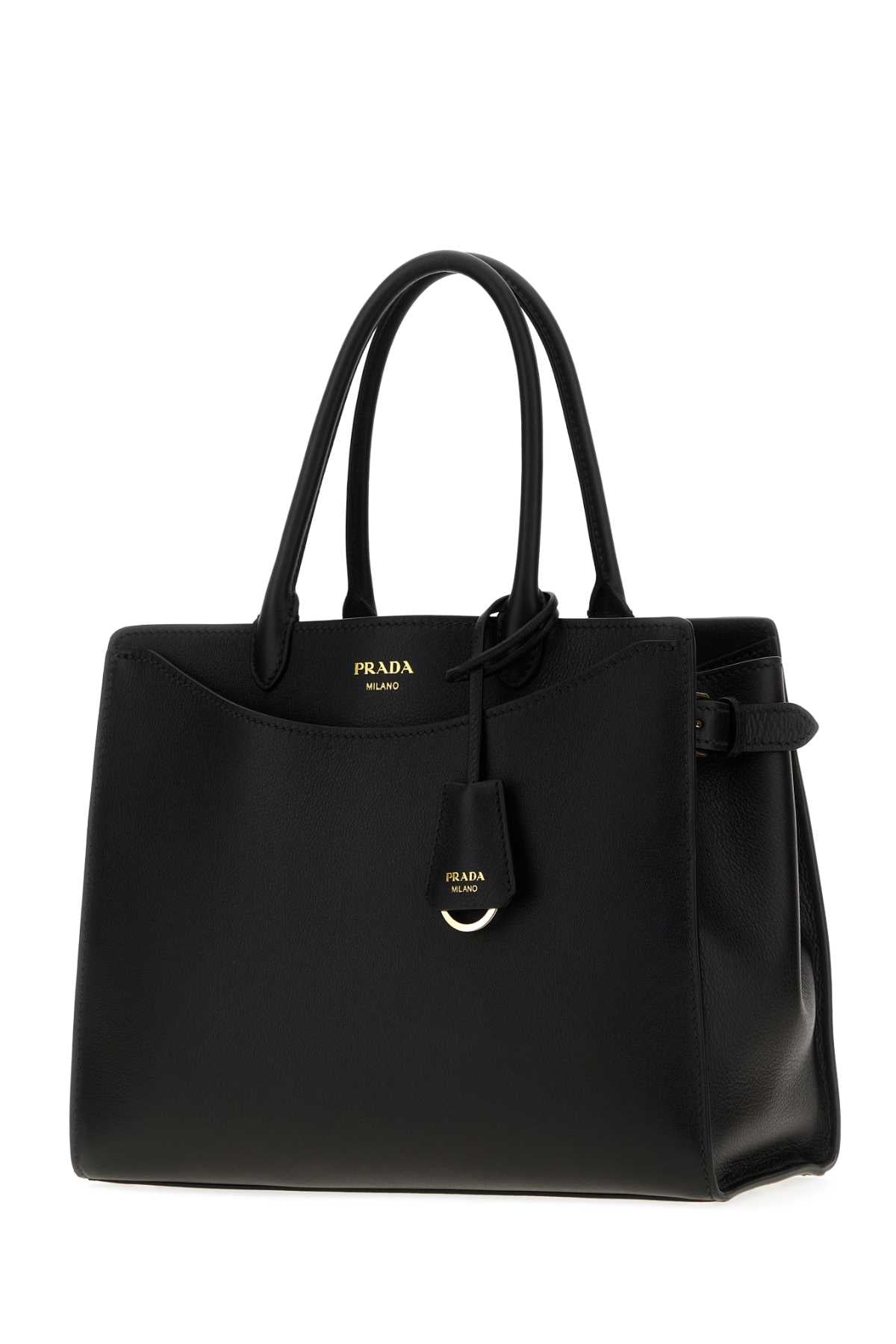 Prada Women Black Leather Handbag PRADA