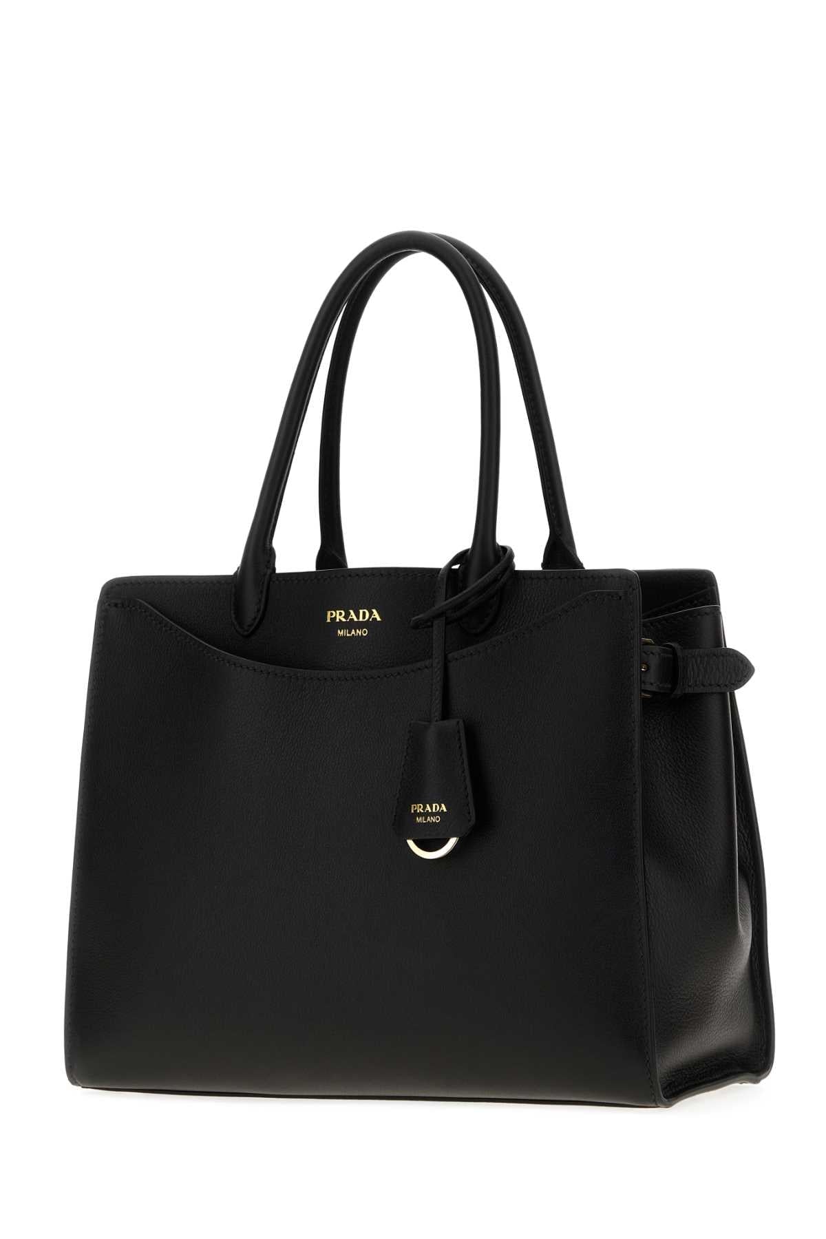 Prada Women Black Leather Handbag PRADA