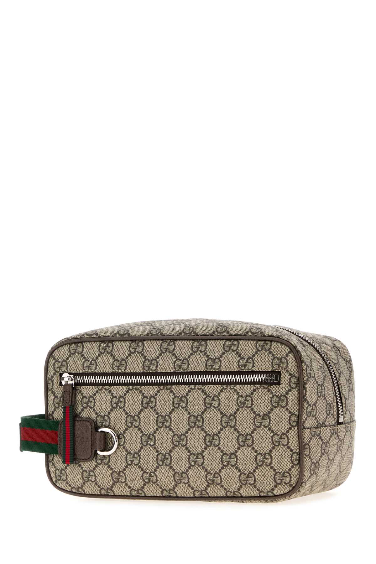Gucci Men Printed Canvas Medium Gg Beauty Case GUCCI