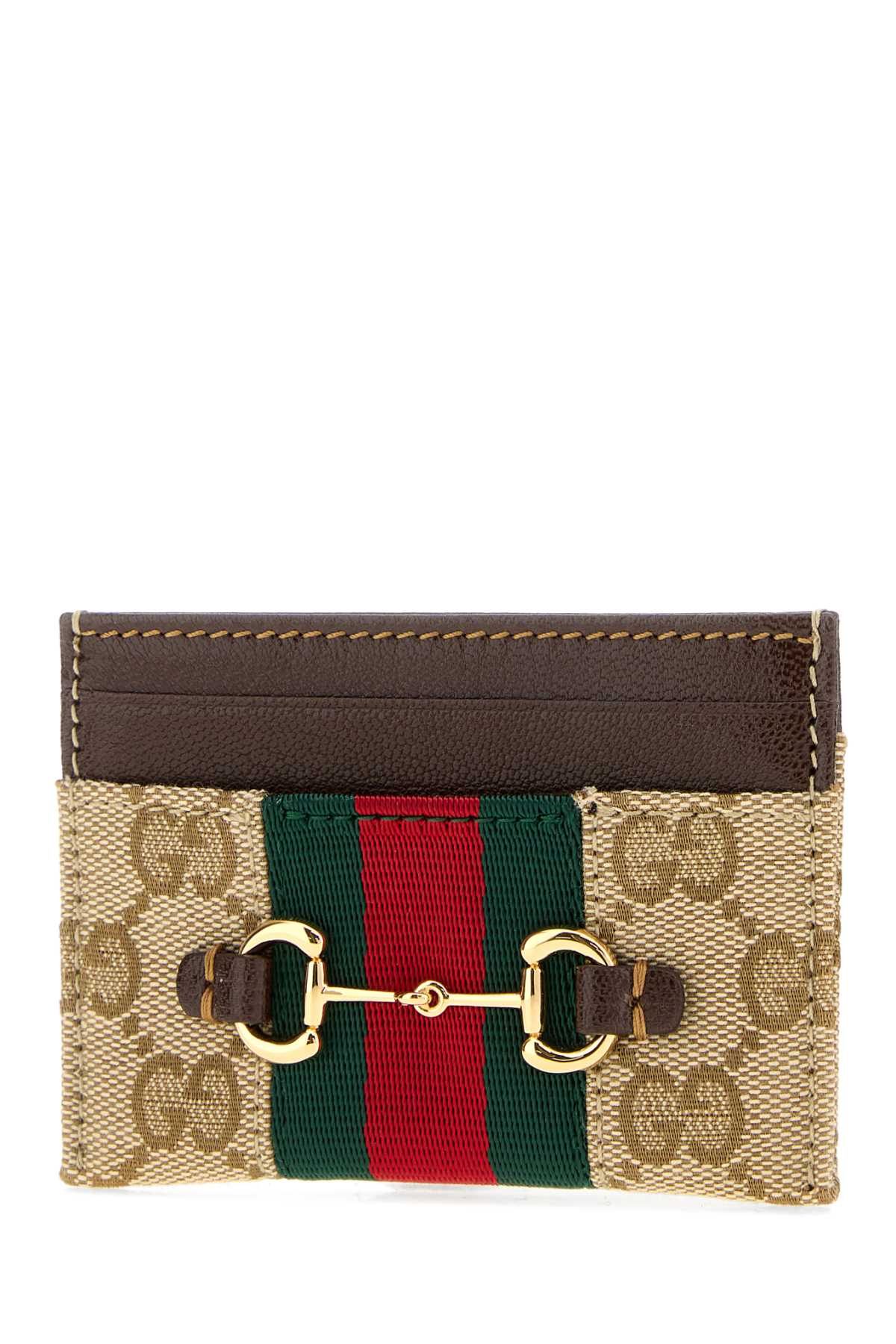 Gucci Women Gg Fabric Card Holder GUCCI