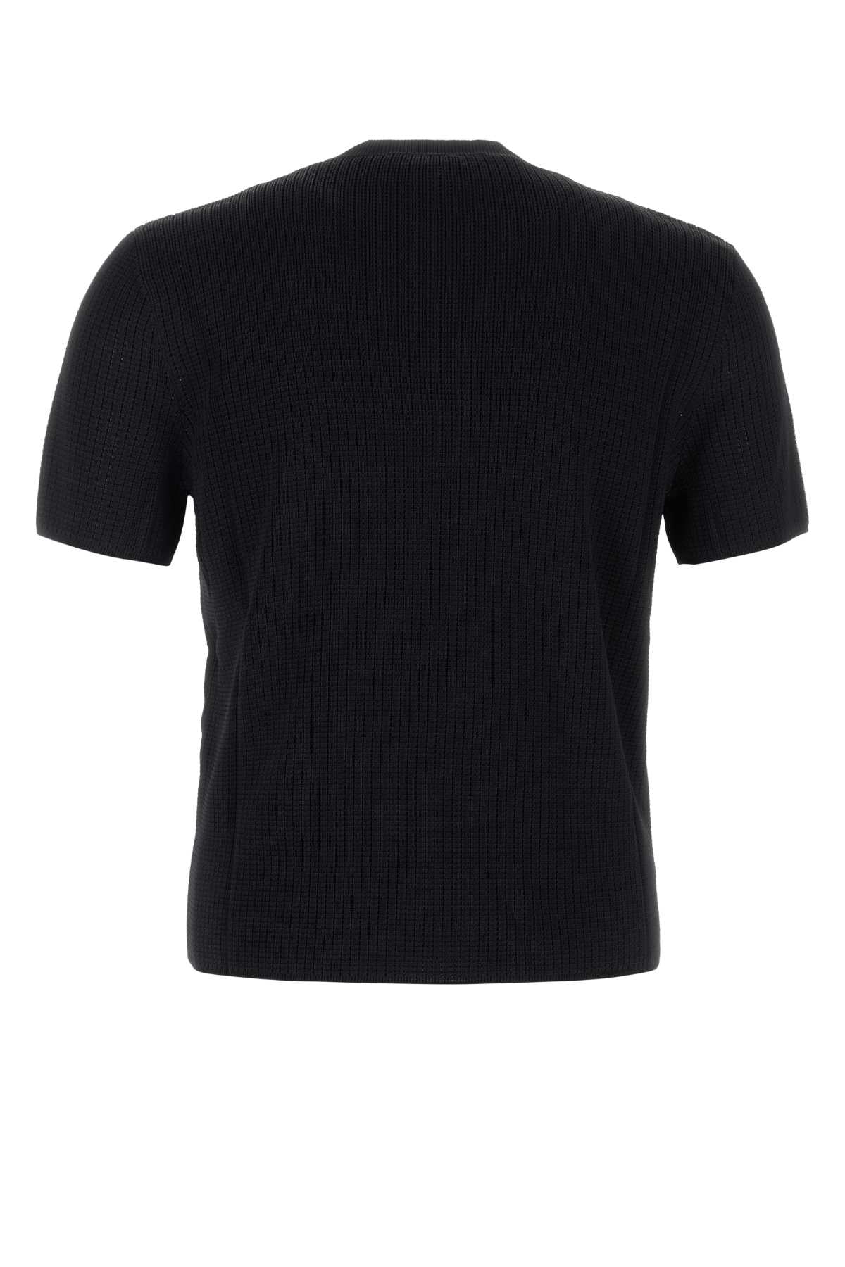 Gucci Men Black Viscose Sweater GUCCI