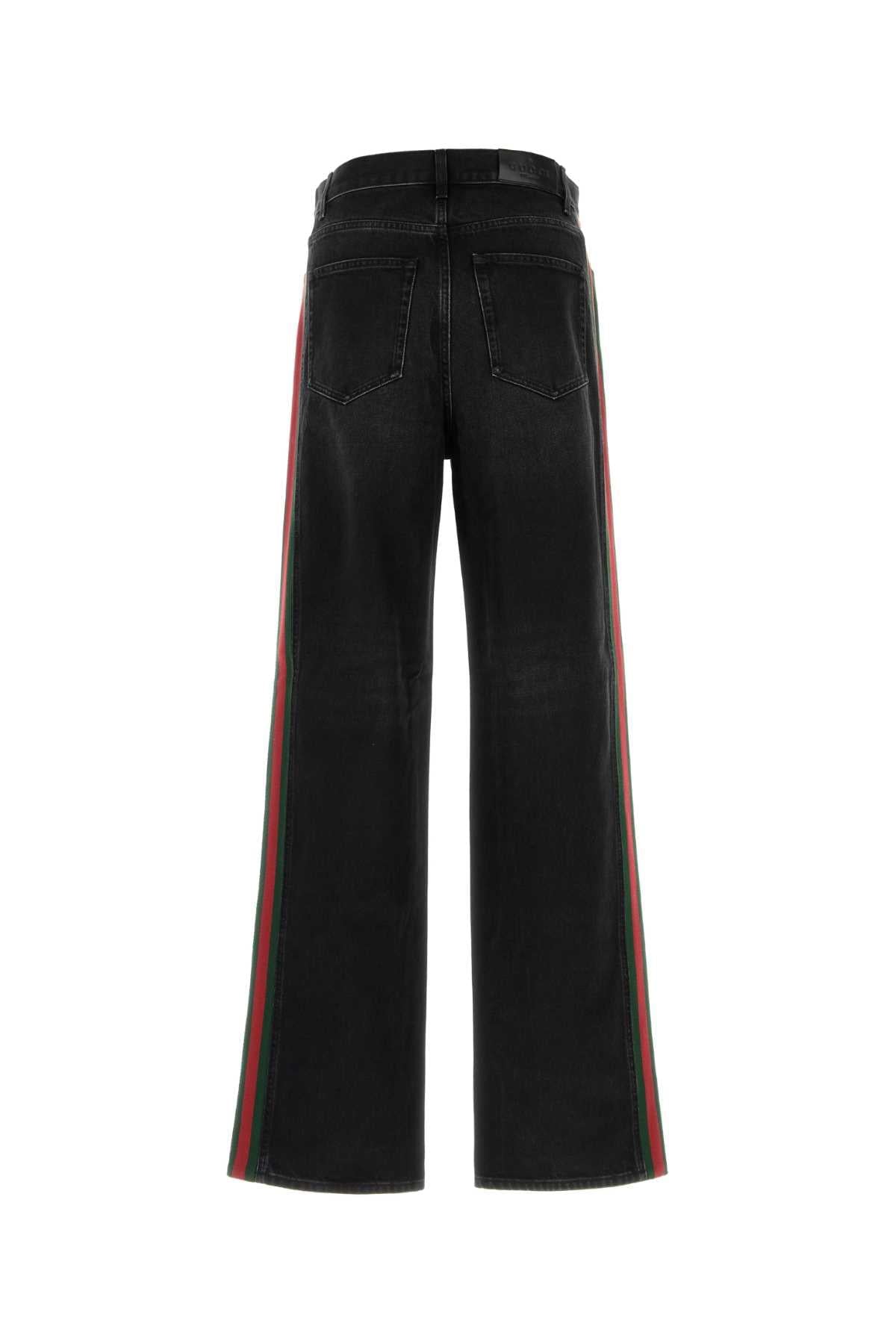Gucci Men Black Denim Jeans GUCCI