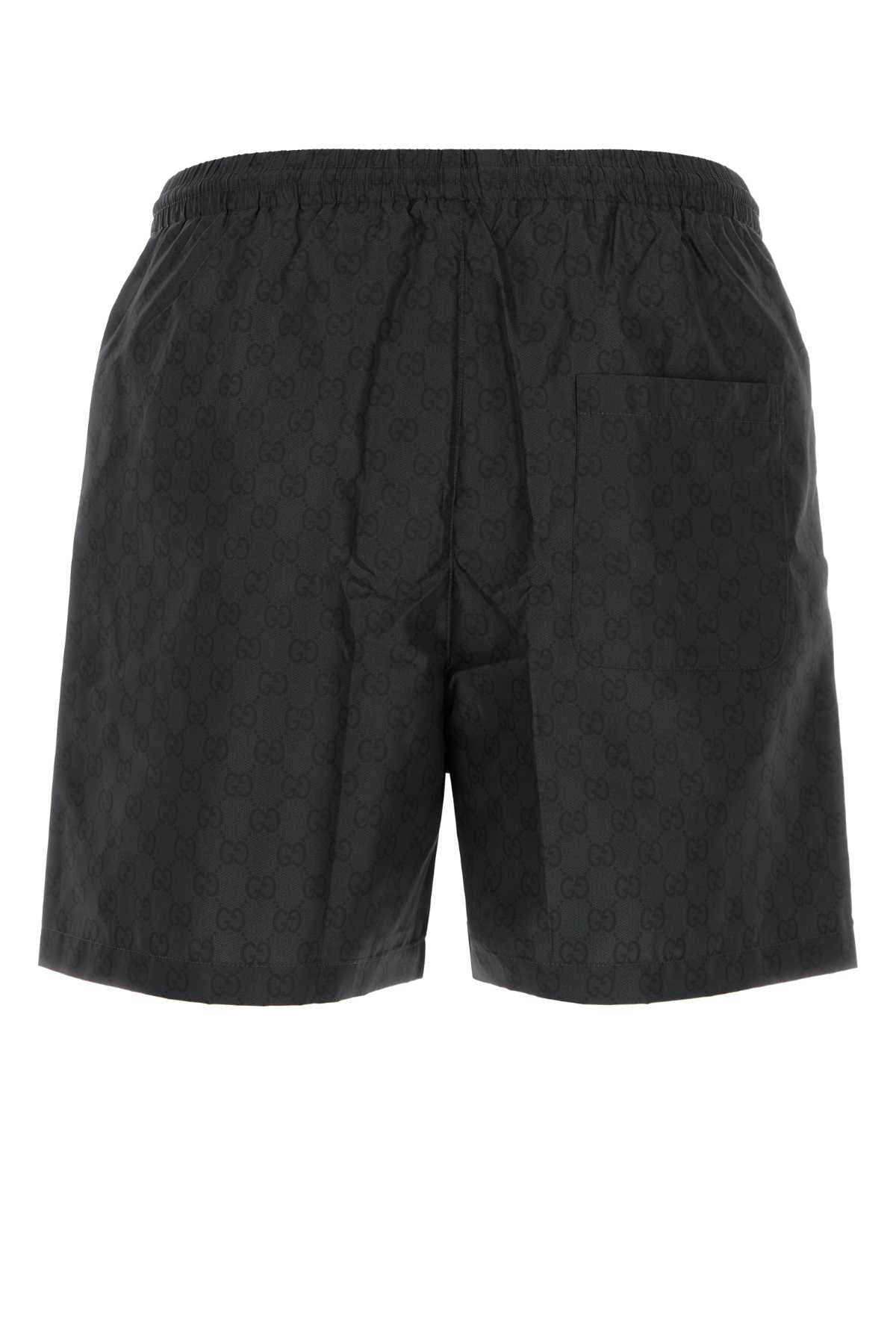 Gucci Men Printed Polyester Swimming Shorts GUCCI
