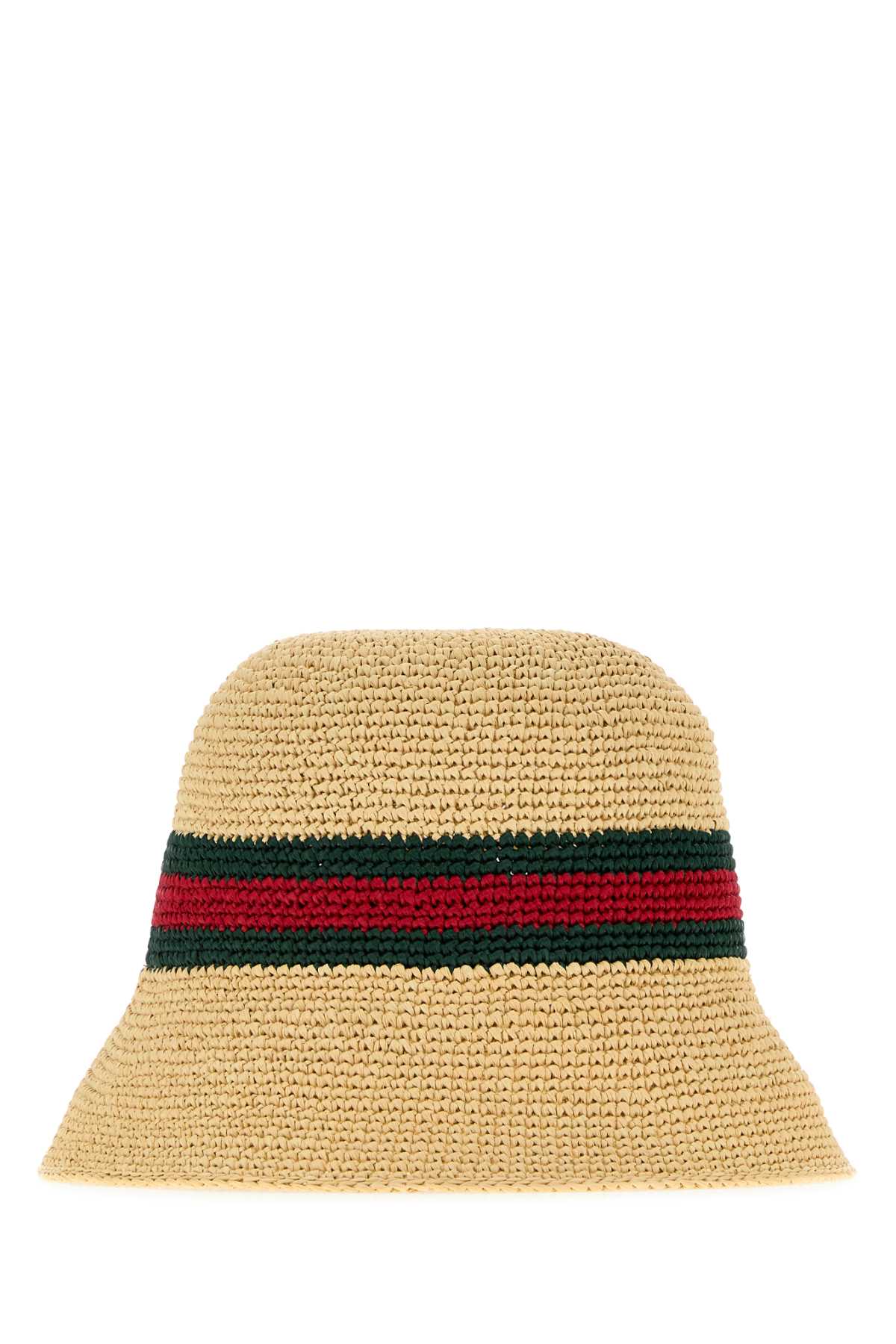 Gucci Women Raffia Bucket Hat GUCCI