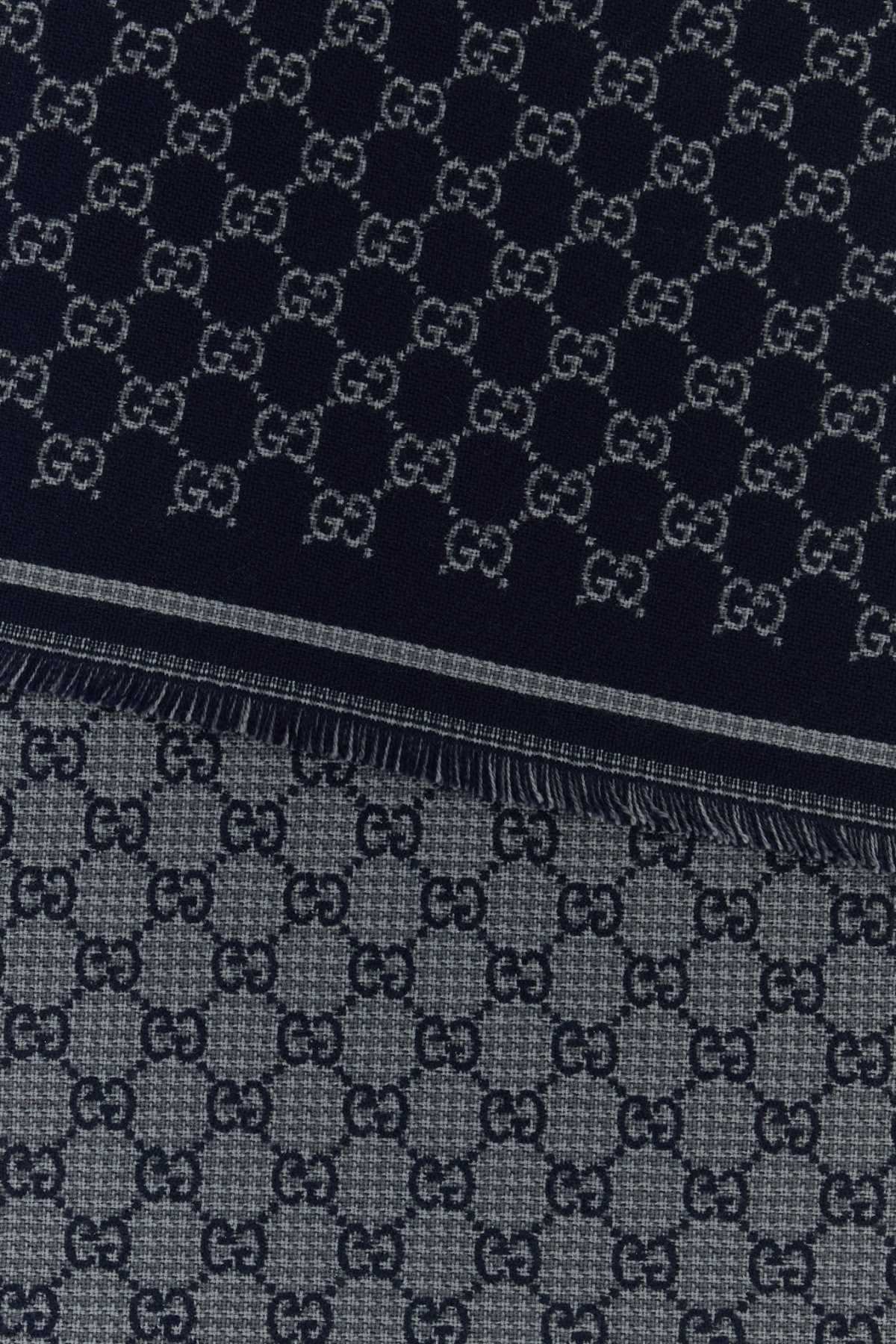 Gucci Men Gg Jacquard Scarf GUCCI