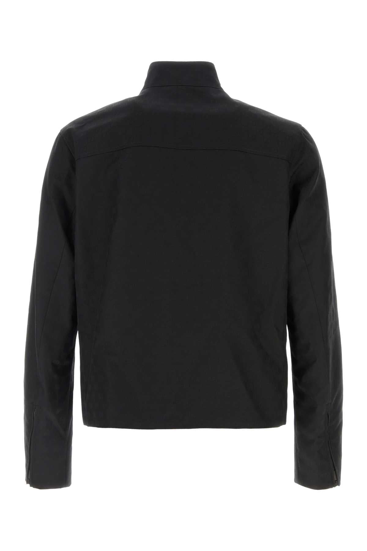 Gucci Men Black Gg Cotton Jacket GUCCI