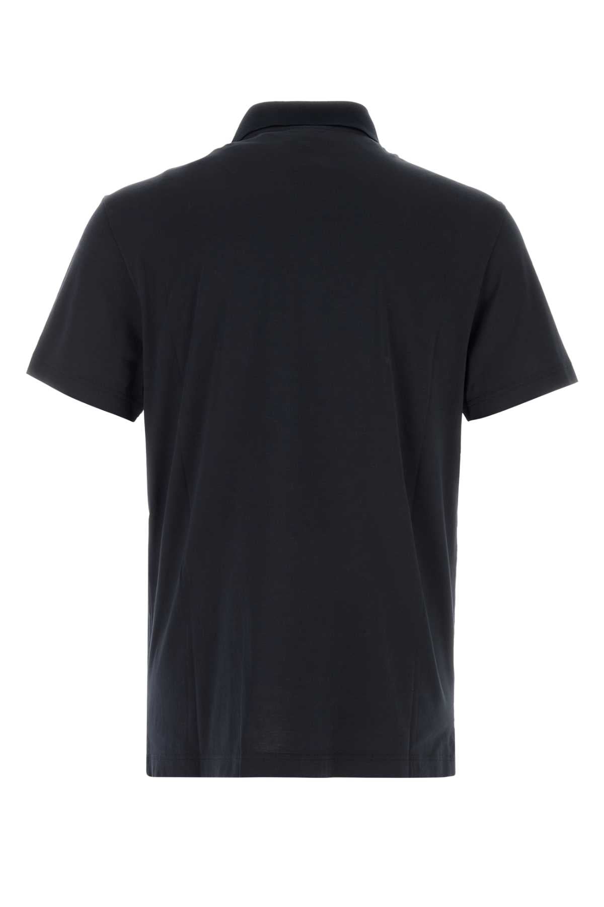Gucci Men Black Cotton Polo Shirt GUCCI
