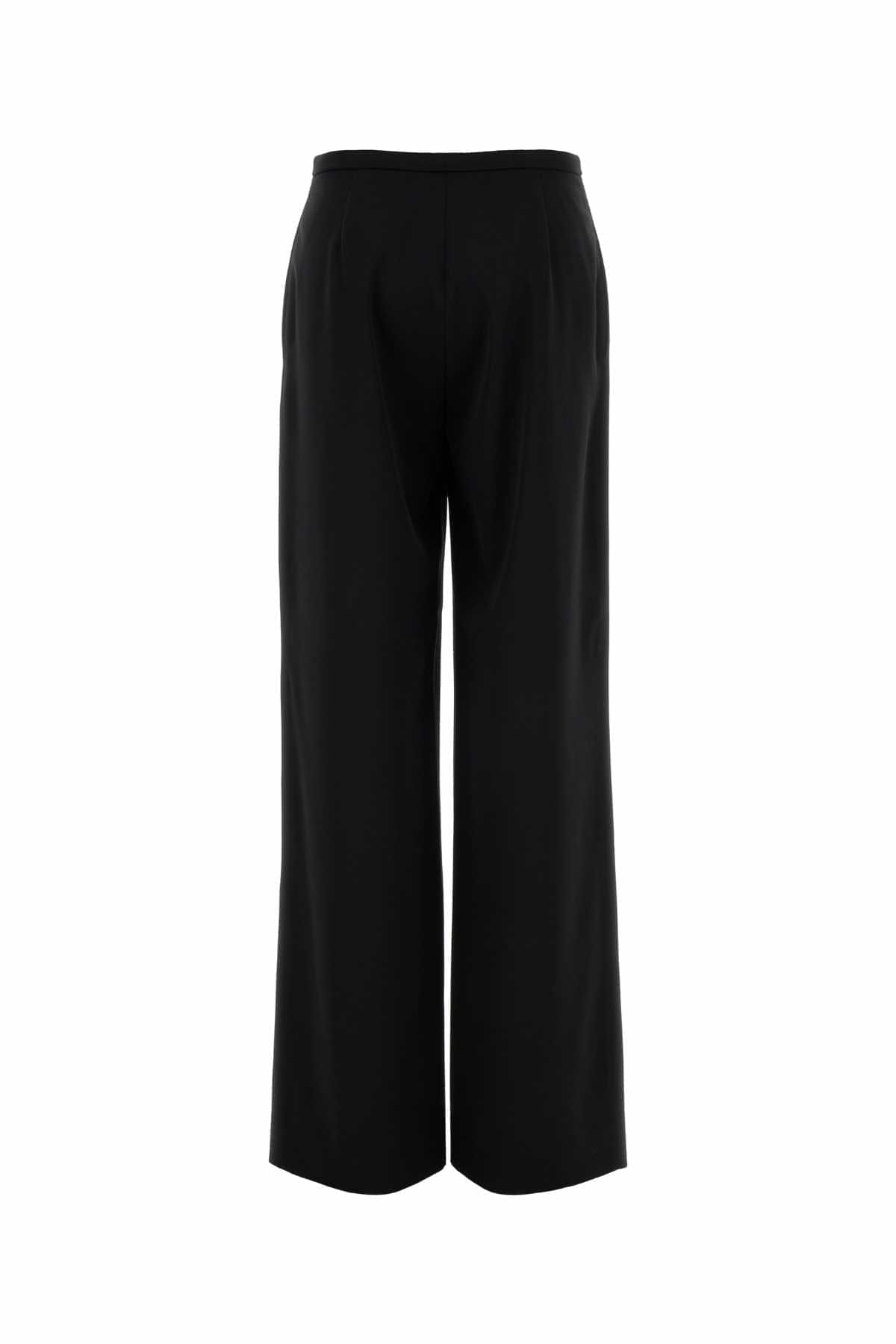 Gucci Women Black Wool Palazzo Pant GUCCI