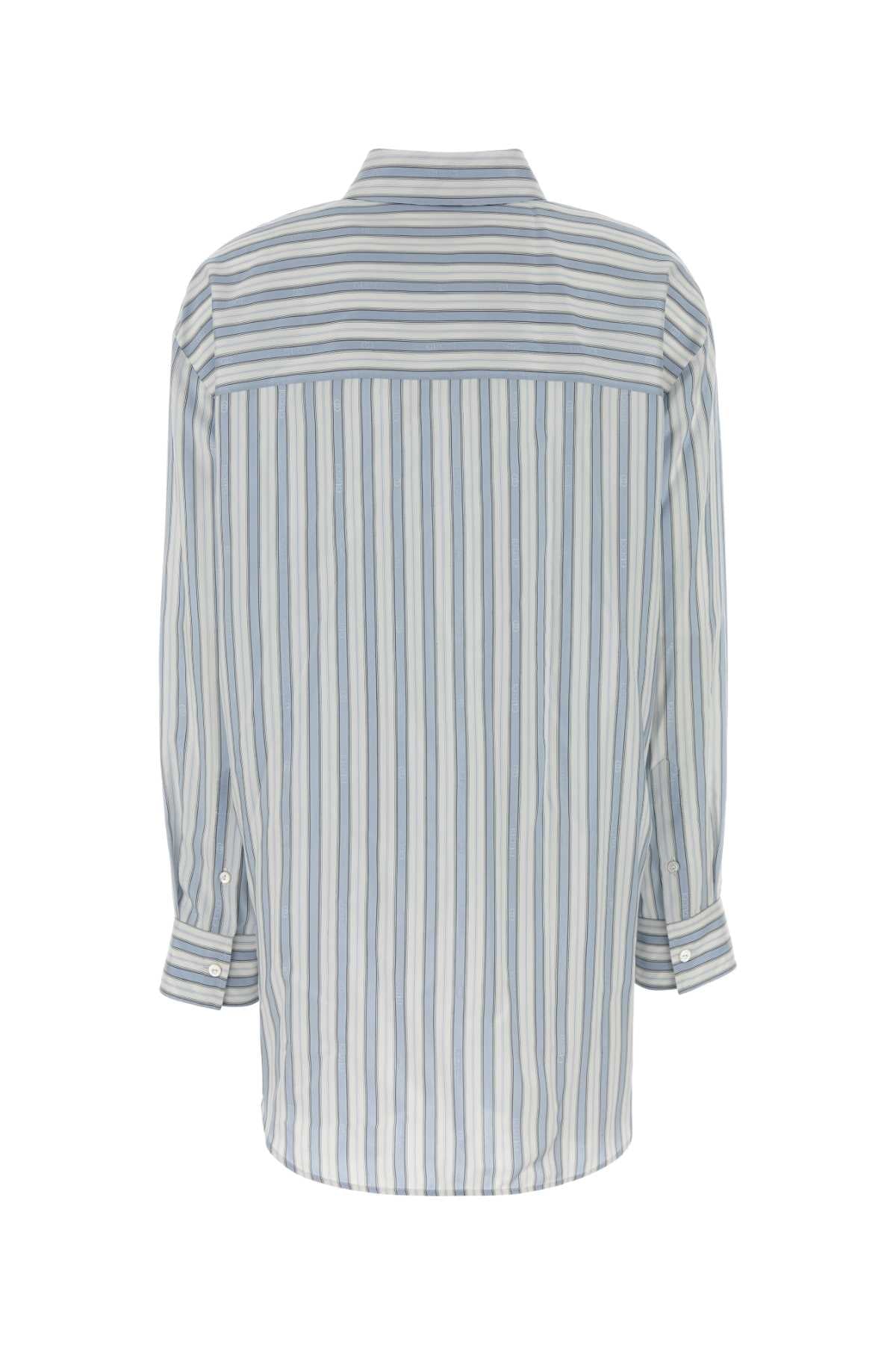 Gucci Women Embroidered Silk Oversize Shirt GUCCI